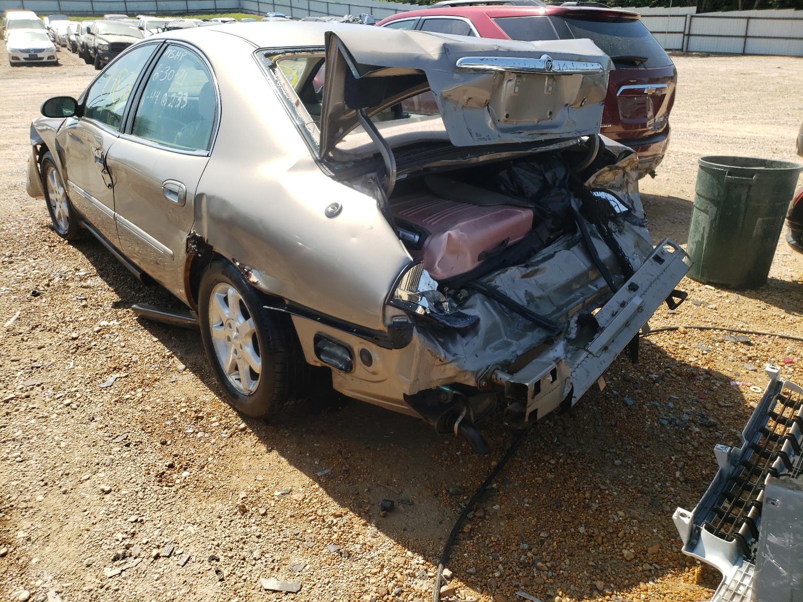 Photo 3 from auction – 2002 MERCURY SABLE LS P with VIN 1MEFM55S12G637705