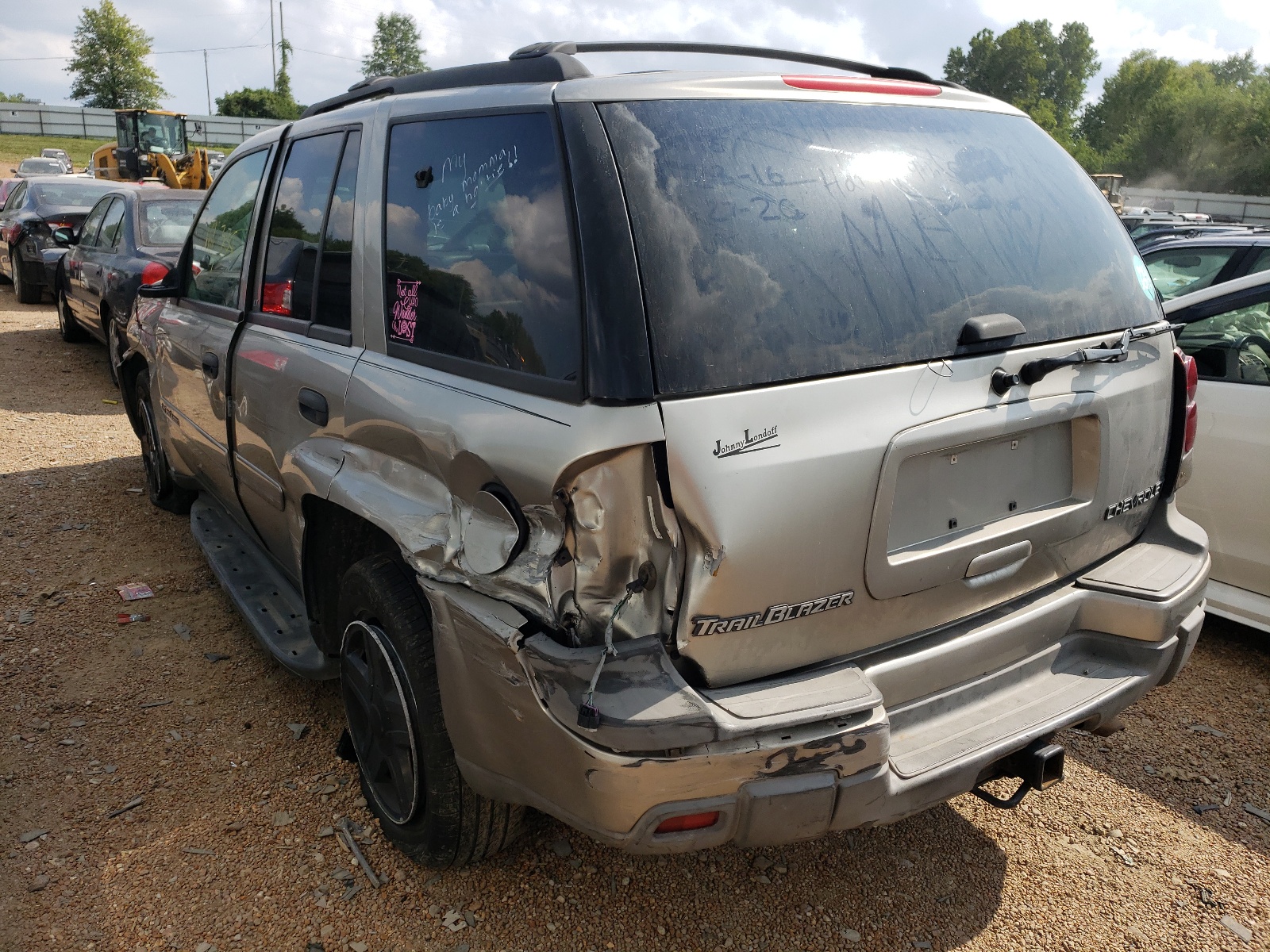 Photo 3 from auction – 2003 CHEVROLET TRAILBLAZE with VIN 1GNDT13S432374669
