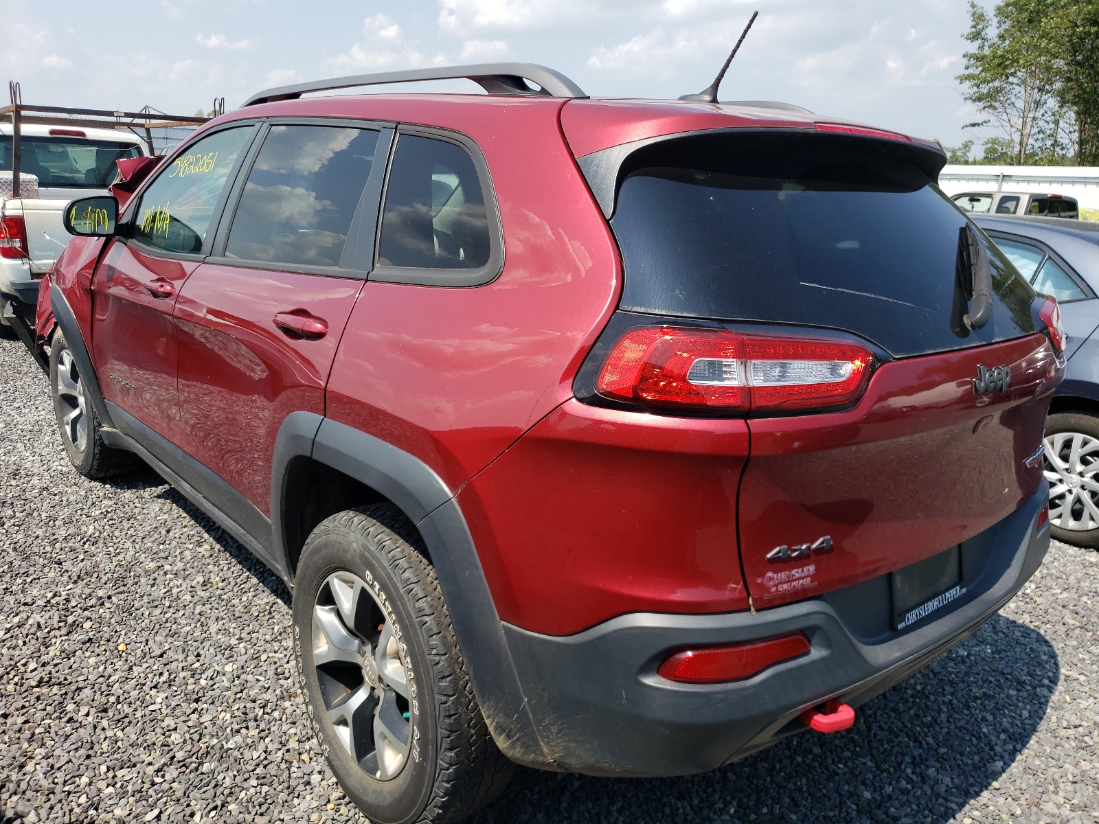 Photo 3 from auction – 2015 JEEP CHEROKEE T with VIN 1C4PJMBS2FW786892
