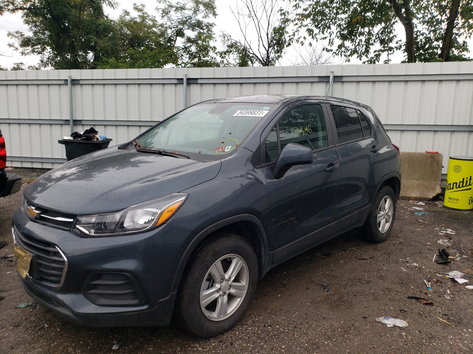 Photo 2 from auction – 2021 CHEVROLET TRAX LS with VIN KL7CJNSB9MB303176