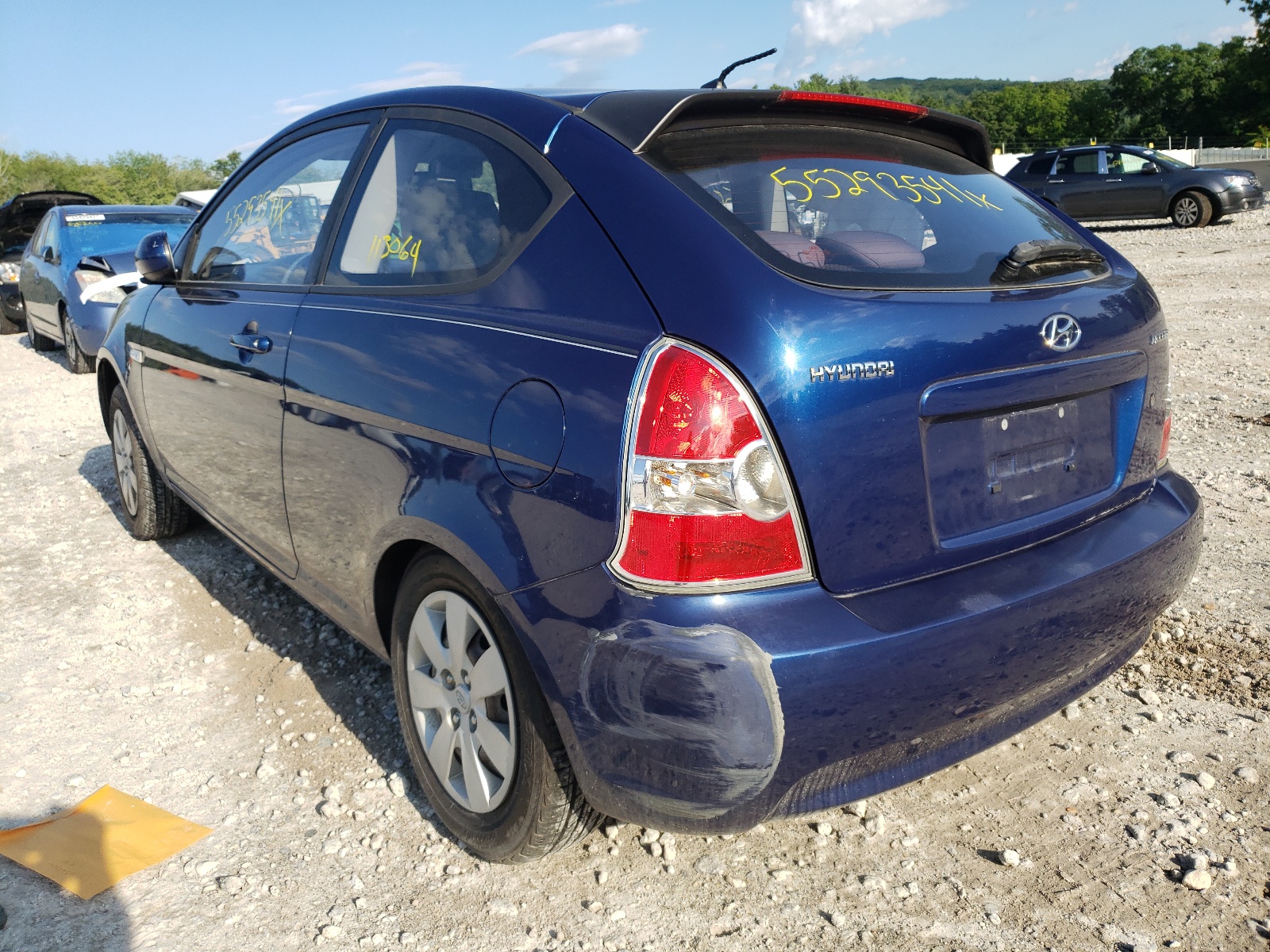 Photo 3 from auction – 2010 HYUNDAI ACCENT BLU with VIN KMHCM3AC4AU157032