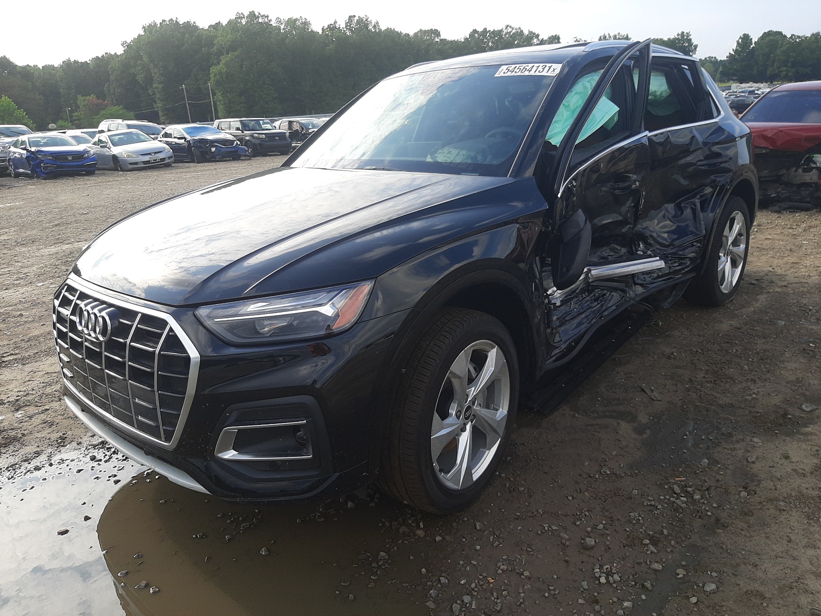 Photo 2 from auction – 2021 AUDI Q5 PREMIUM with VIN WA1BAAFY2M2079491
