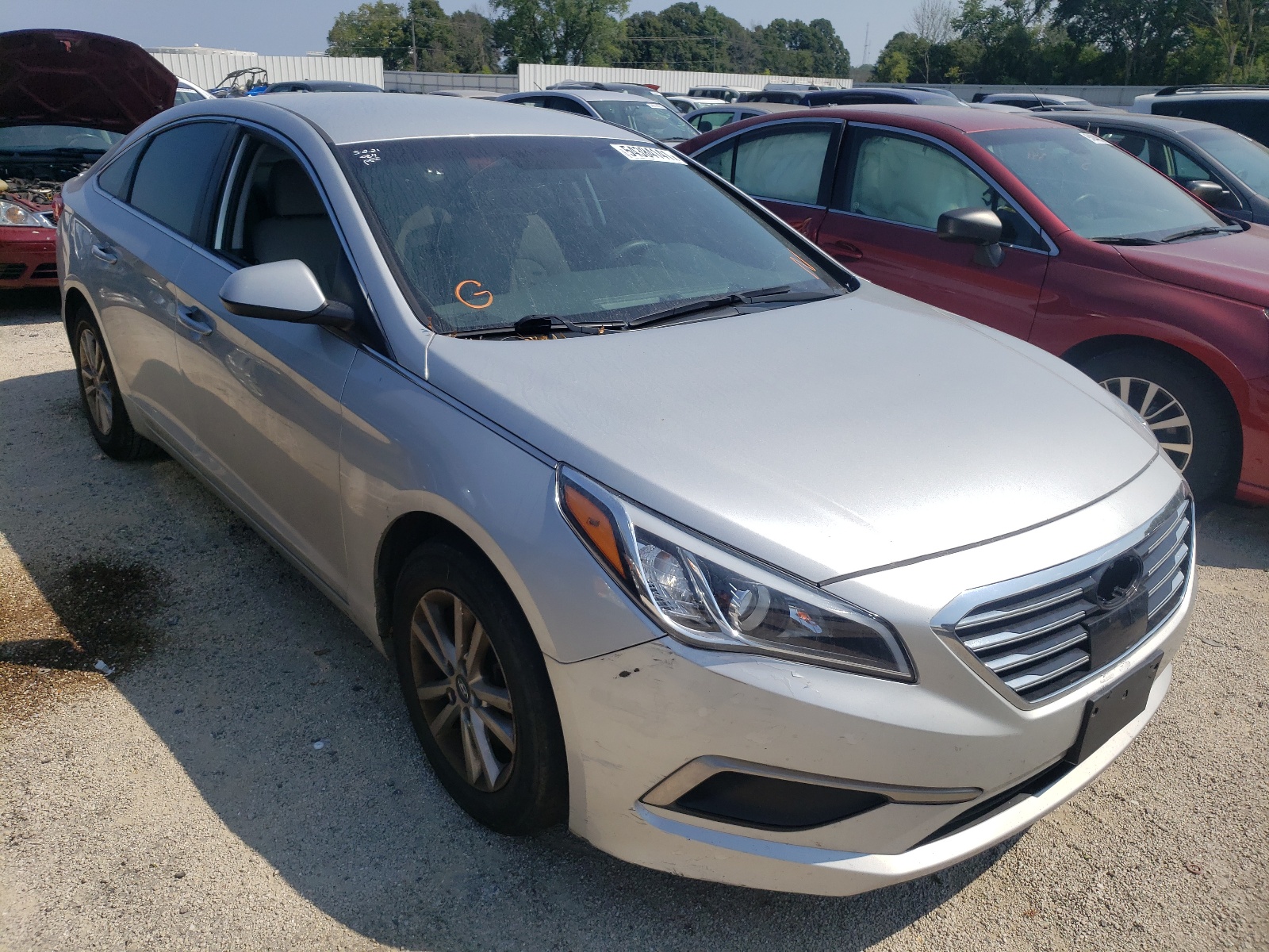 Photo 1 from auction – 2017 HYUNDAI SONATA SE with VIN 5NPE24AF5HH545328