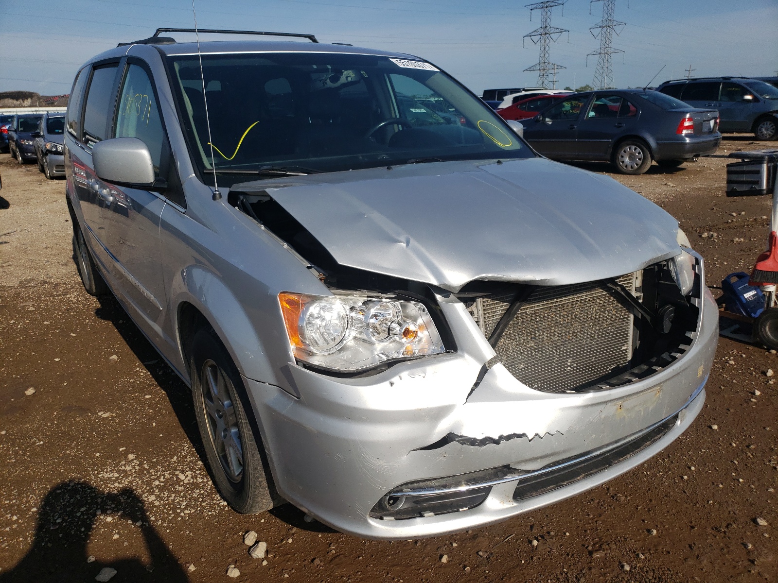 CHRYSLER TOWN & COU 2012 with VIN 2C4RC1BG2CR192093 - Photo from auction