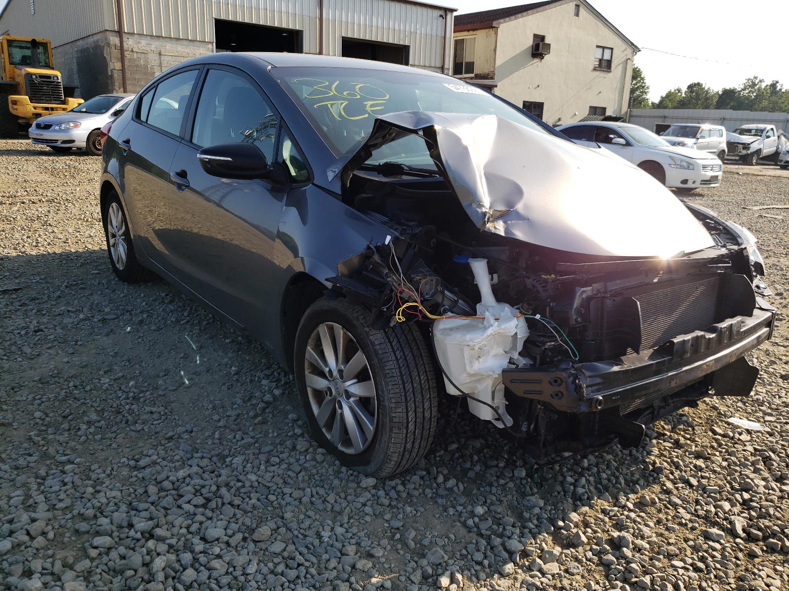 KIA FORTE LX 2016 with VIN KNAFX4A67G5477289 - Photo from auction