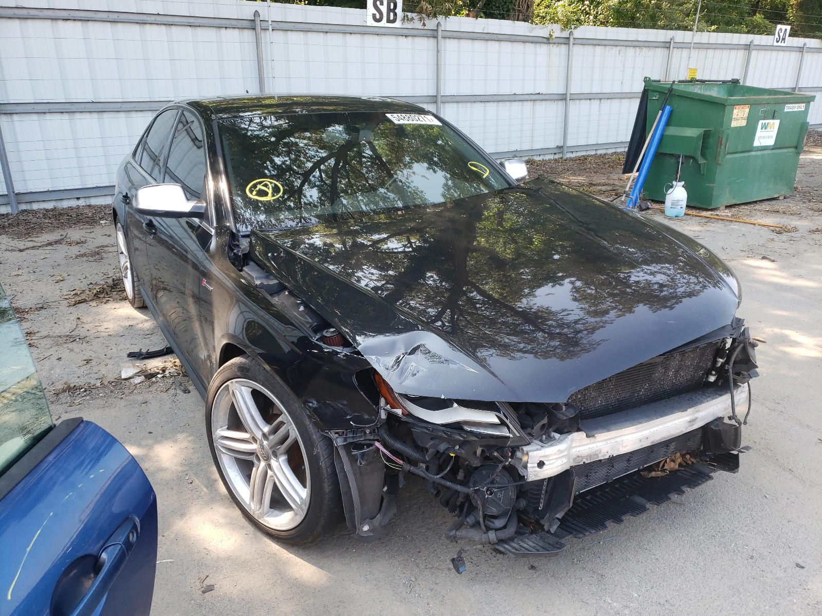 AUDI S4 PREMIUM 2012 with VIN WAUBGAFL8CA043542 - Photo from auction