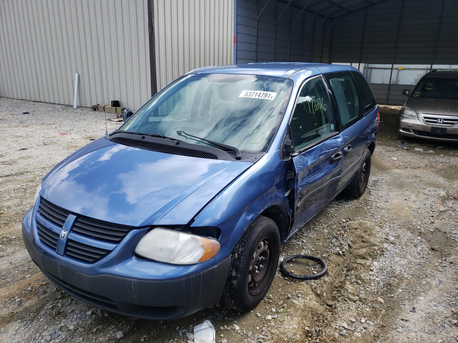 Photo 2 from auction – 2007 DODGE CARAVAN SE with VIN 1D4GP25E67B141196
