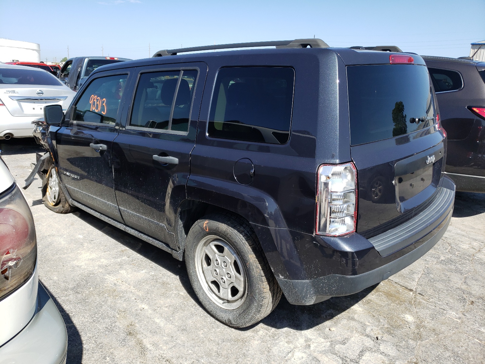 Photo 3 from auction – 2015 JEEP PATRIOT SP with VIN 1C4NJPBB0FD296214