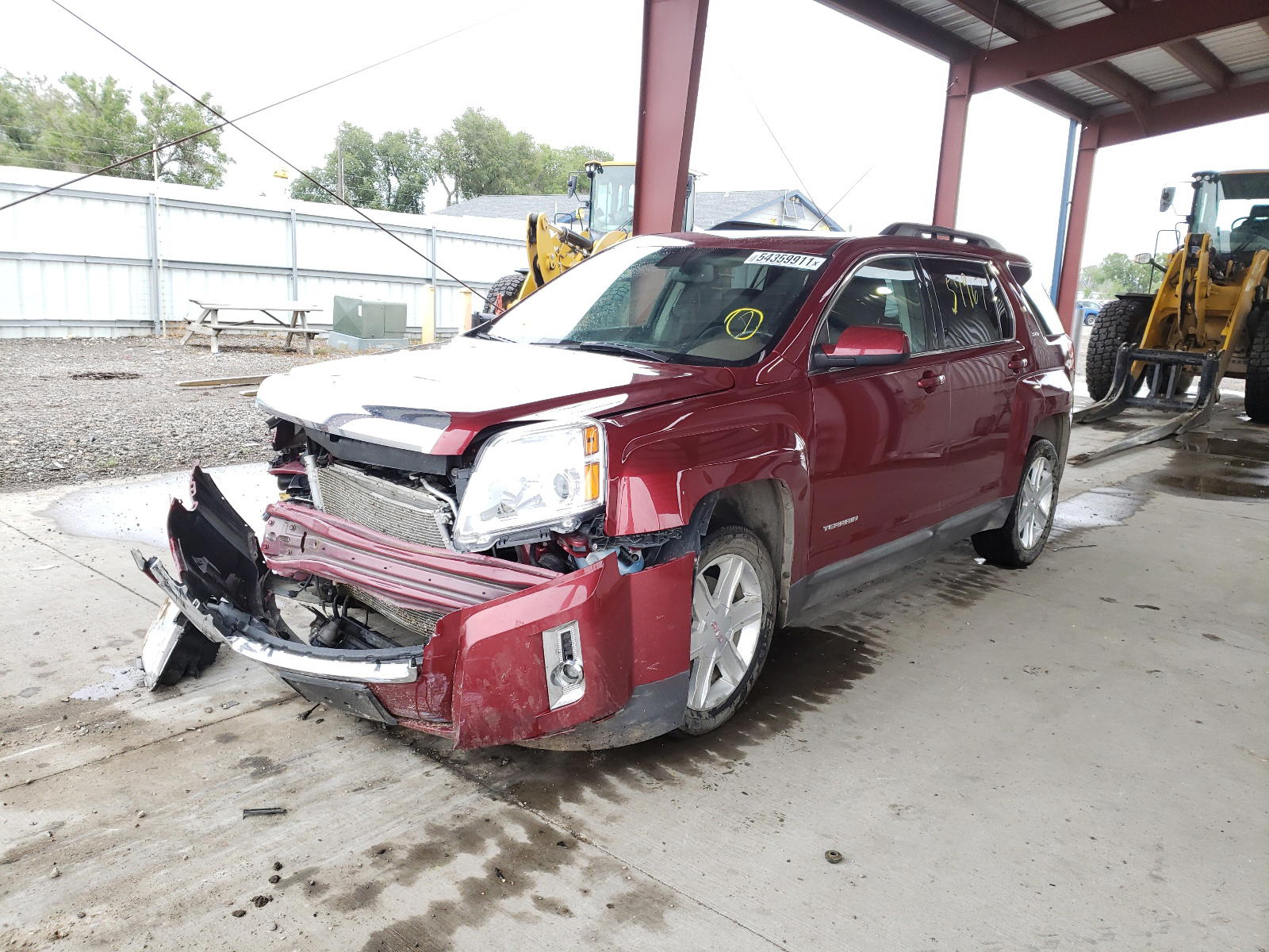 Photo 2 from auction – 2010 GMC TERRAIN SL with VIN 2CTFLGEY8A6364205