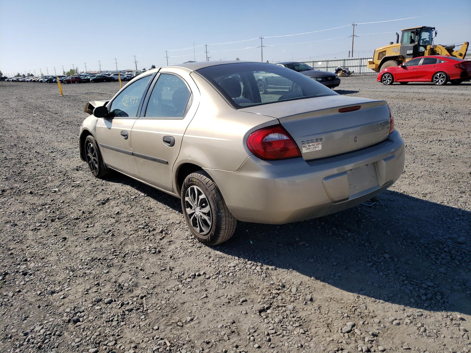 Photo 3 from auction – 2003 DODGE NEON with VIN 1B3ES26C93D238196