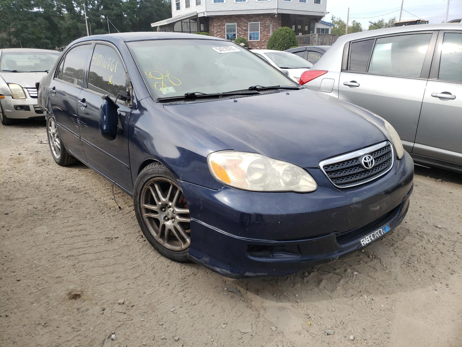 TOYOTA COROLLA CE 2007 with VIN 2T1BR32EX7C766259 - Photo from auction