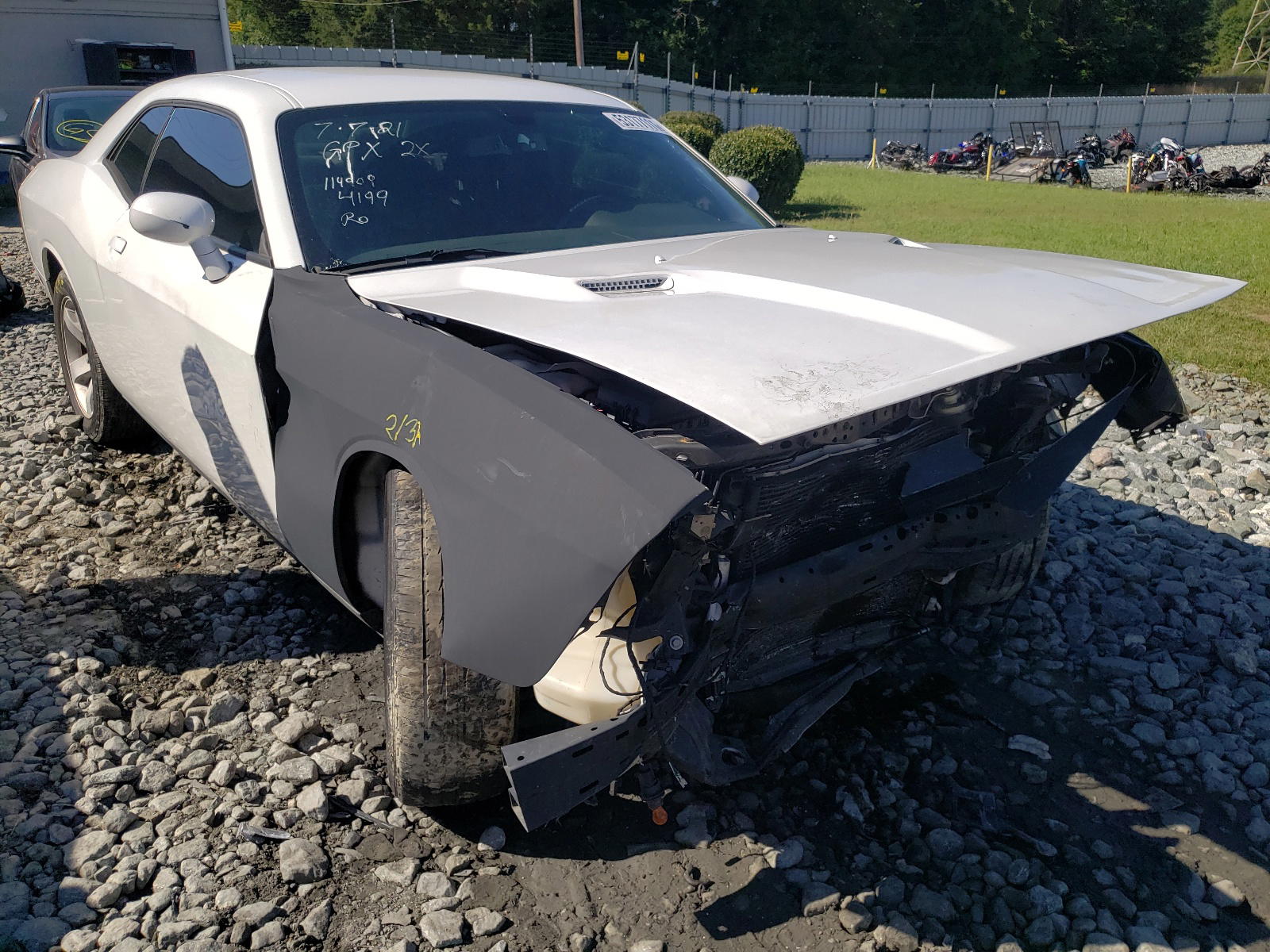 DODGE CHALLENGER 2012 with VIN 2C3CDYAGXCH214199 - Photo from auction