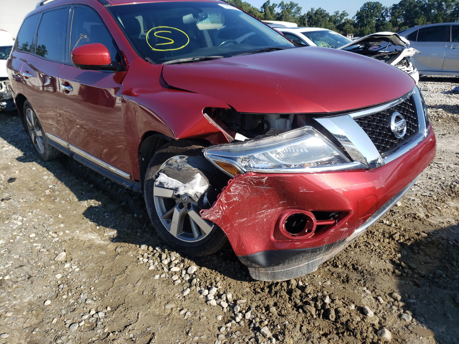 Photo 9 from auction – 2014 NISSAN PATHFINDER with VIN 5N1AR2MN8EC684521