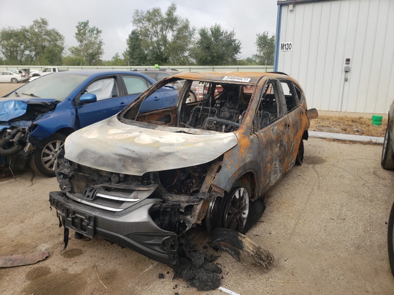 Photo 2 from auction – 2013 HONDA CR-V EX with VIN 2HKRM4H52DH669561
