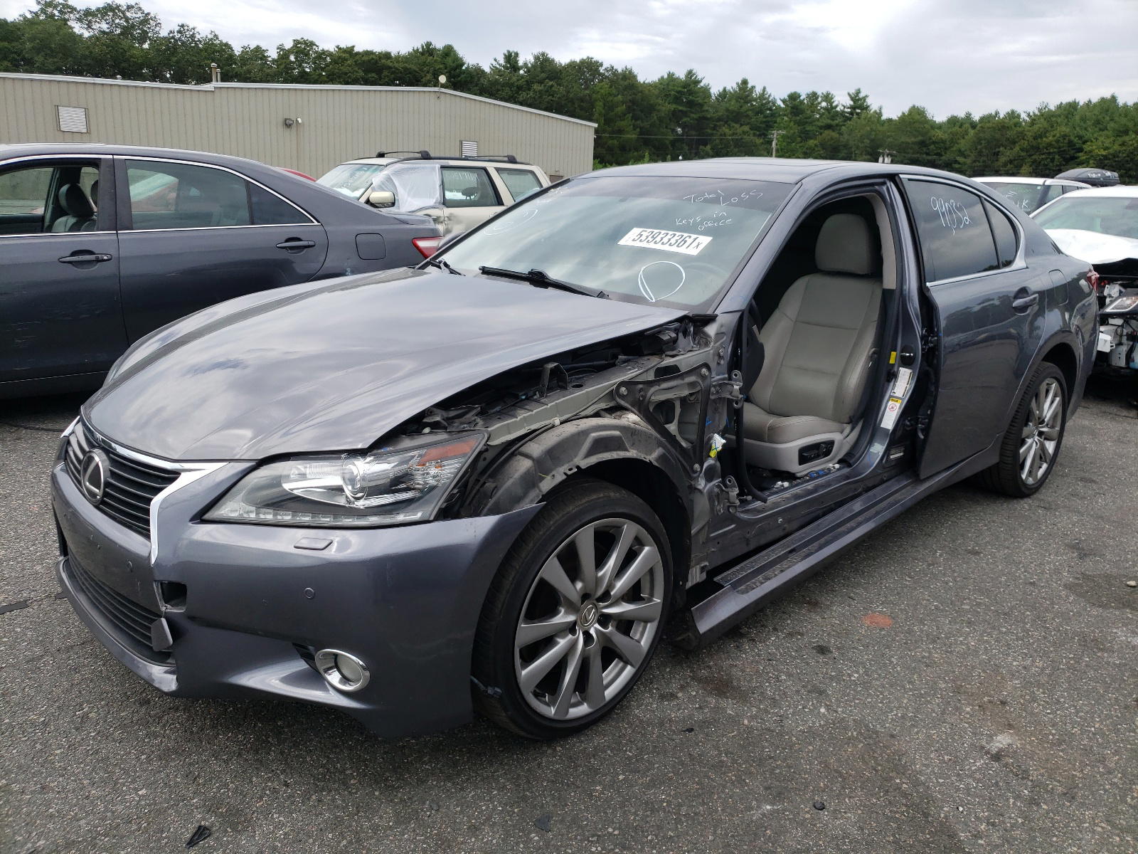 Photo 2 from auction – 2013 LEXUS GS 350 with VIN JTHCE1BL8D5011220
