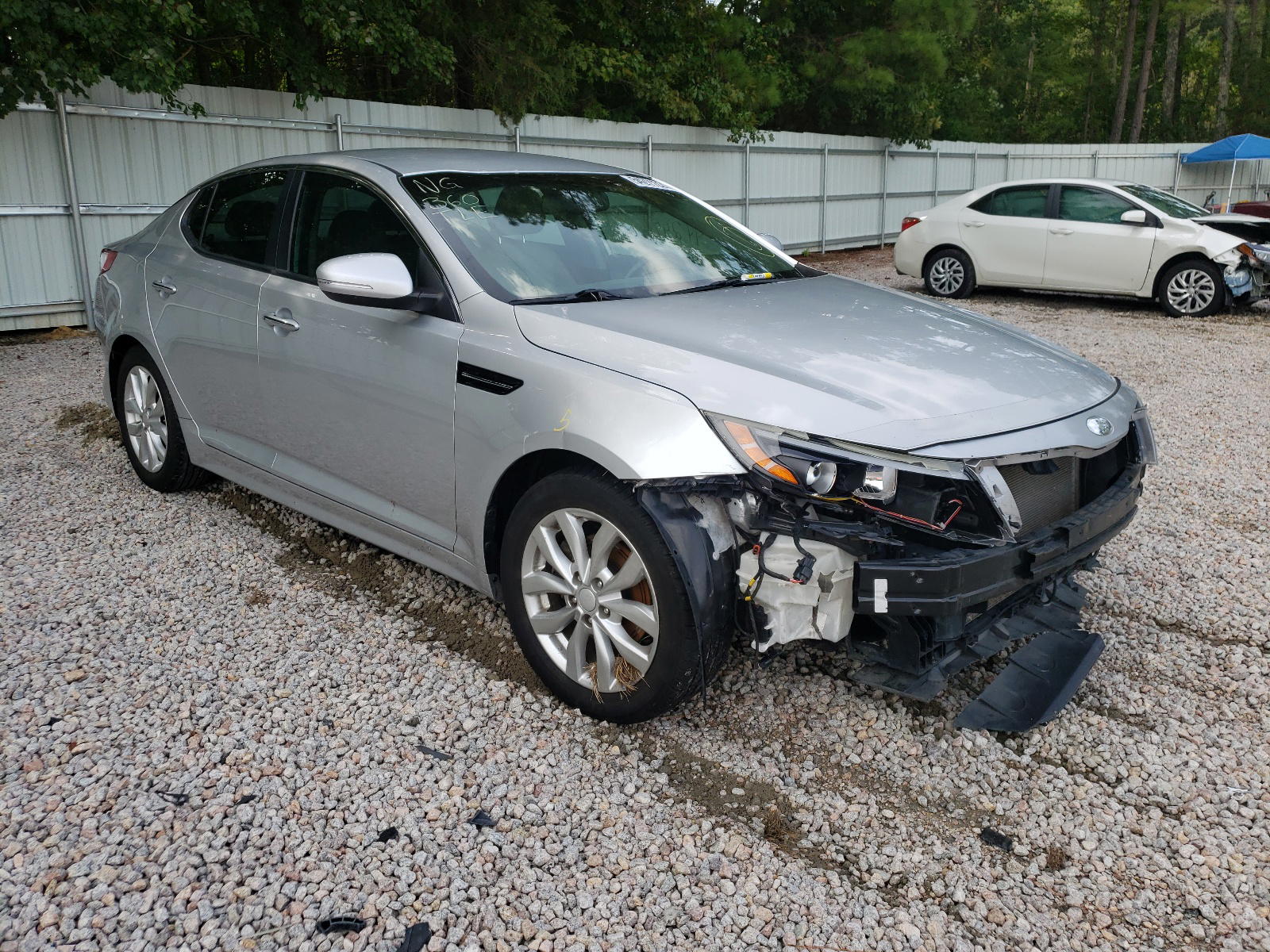 KIA OPTIMA EX 2015 with VIN 5XXGN4A75FG399935 - Photo from auction