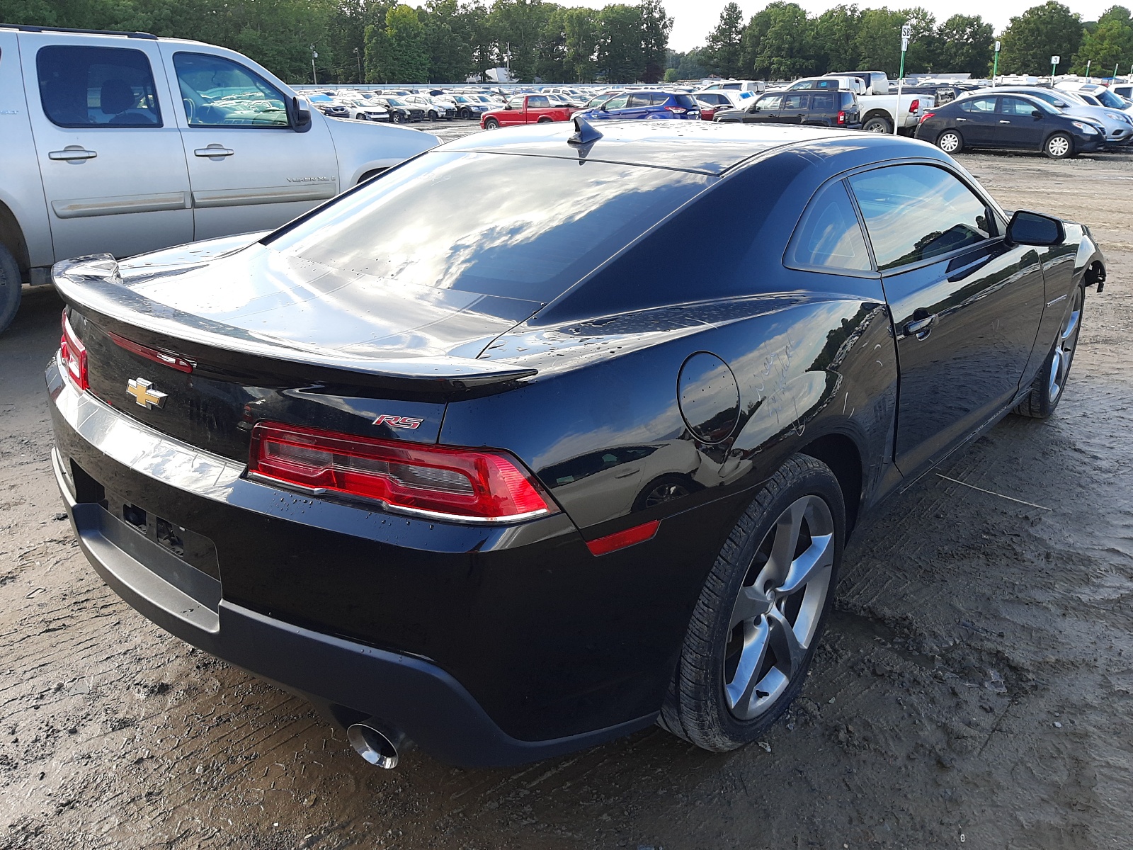 Photo 4 from auction – 2014 CHEVROLET CAMARO LT with VIN 2G1FB1E31E9140738