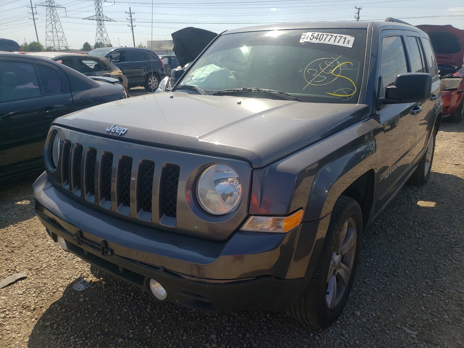 Photo 2 from auction – 2017 JEEP PATRIOT LA with VIN 1C4NJPFBXHD183691