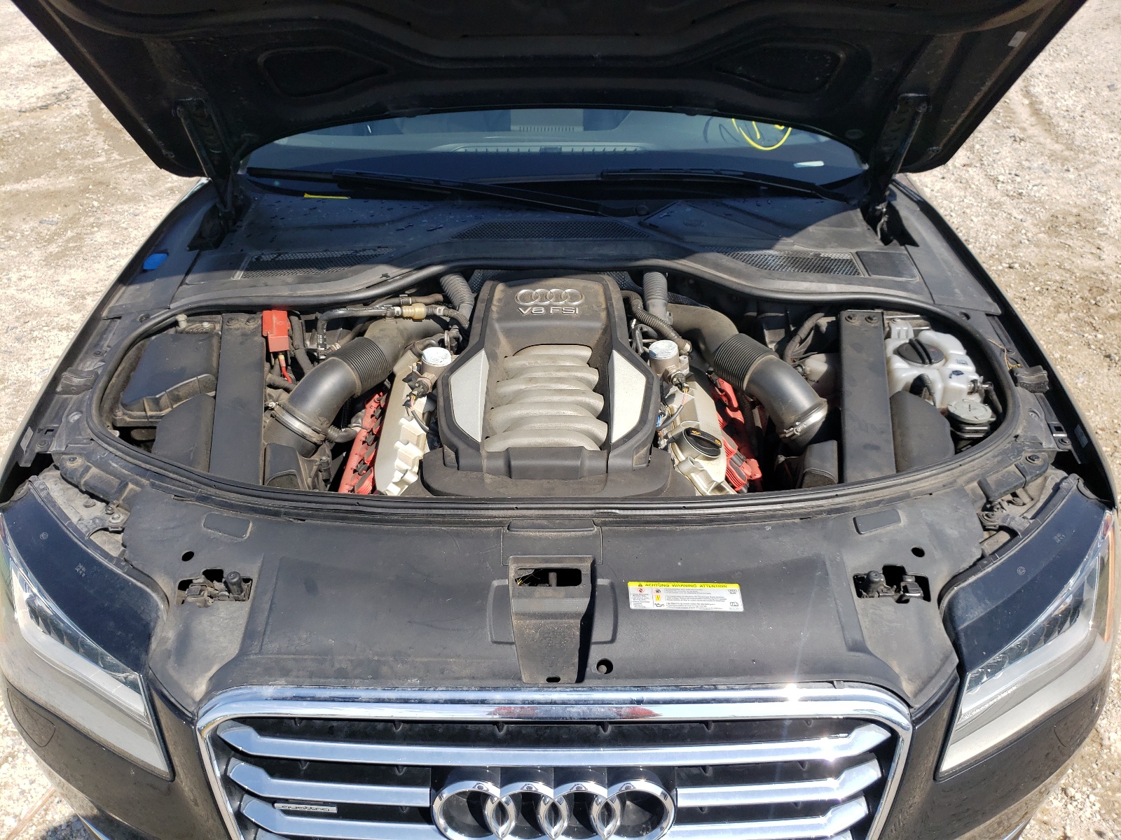 Photo 7 from auction – 2011 AUDI A8 QUATTRO with VIN WAUAVAFDXBN025030