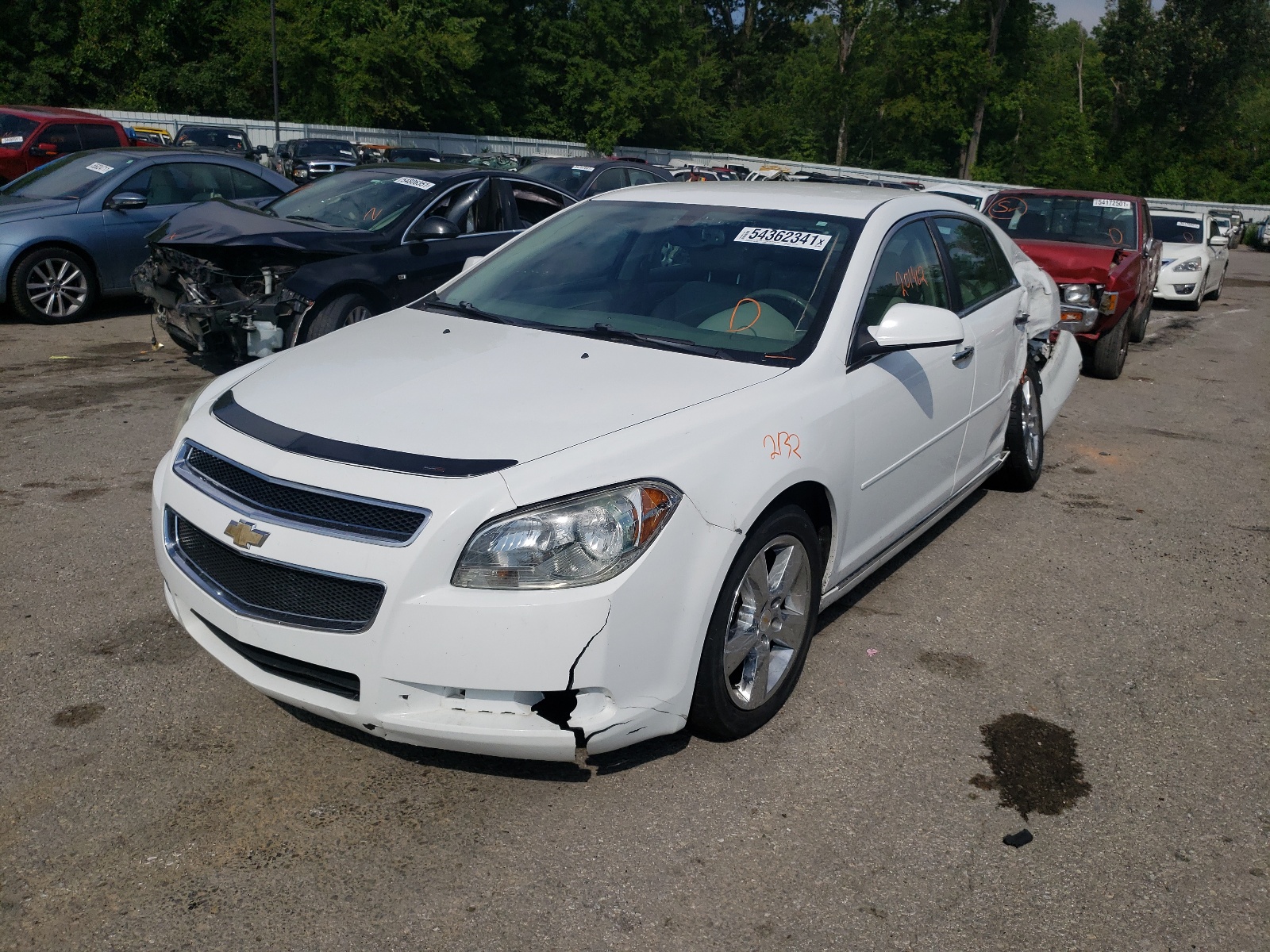 Photo 2 from auction – 2012 CHEVROLET MALIBU 2LT with VIN 1G1ZD5EU4CF108412