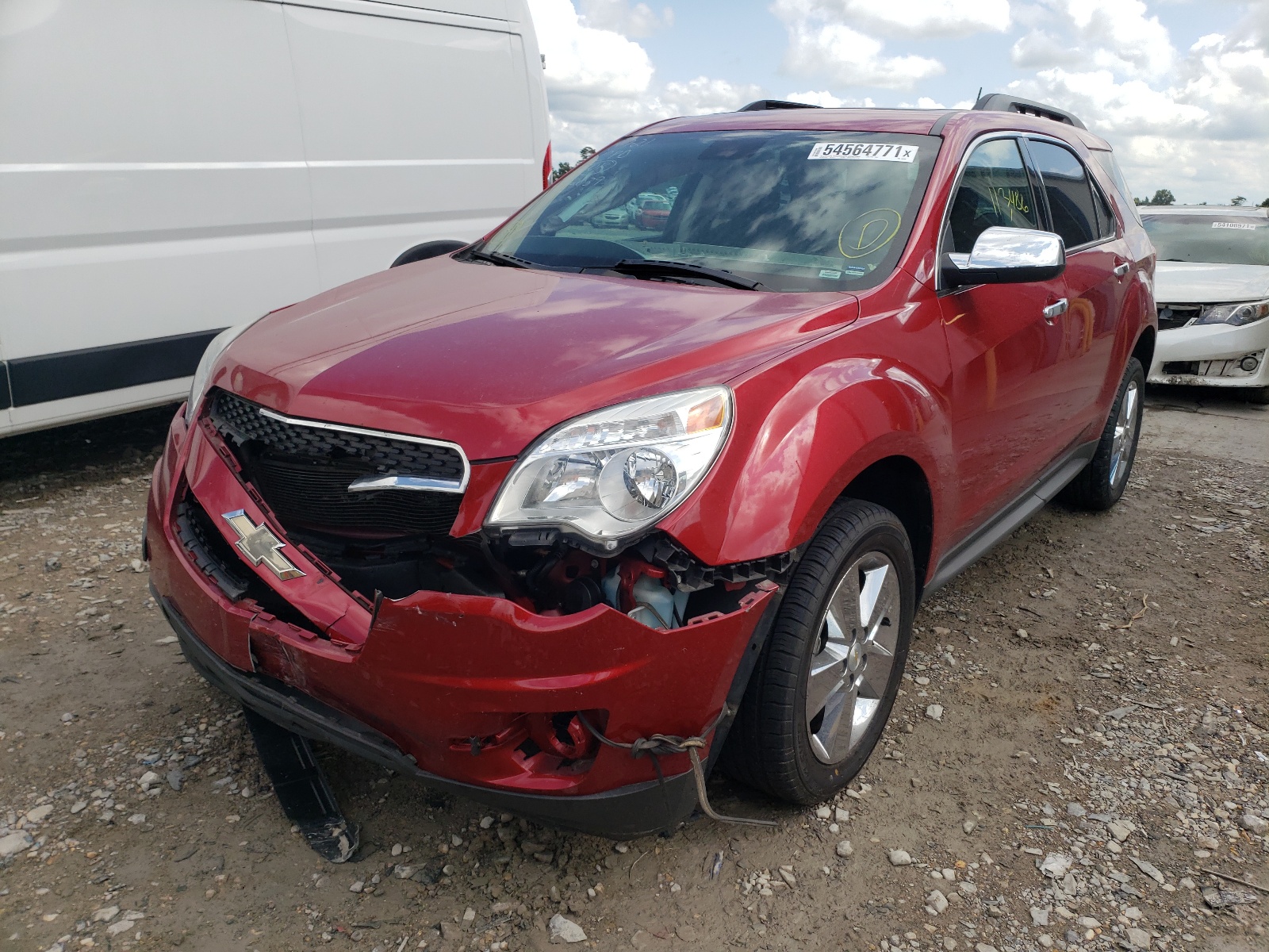 Photo 2 from auction – 2015 CHEVROLET EQUINOX LT with VIN 2GNALBEK8F6405340