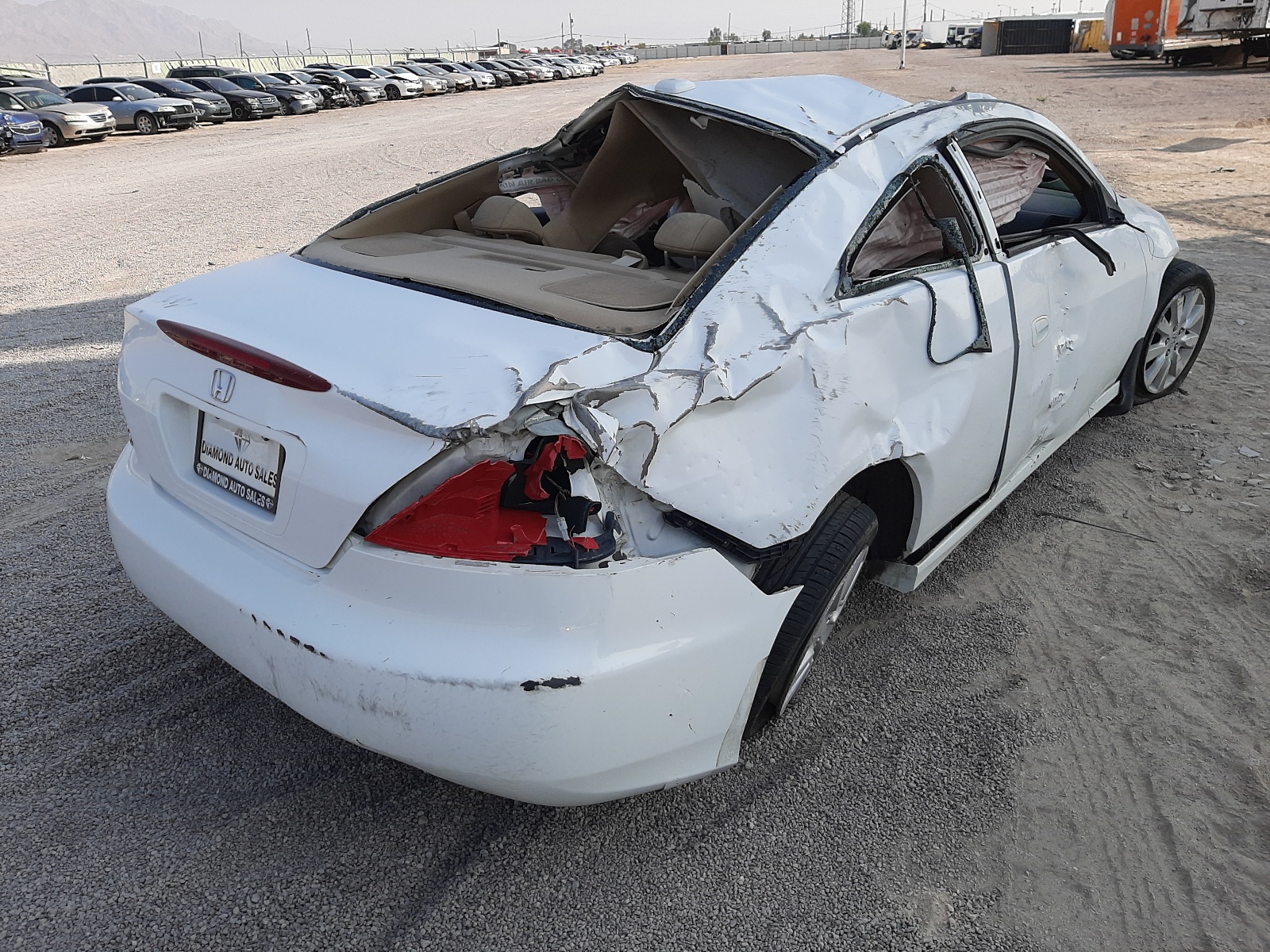 Photo 4 from auction – 2007 HONDA ACCORD EX with VIN 1HGCM82787A003776