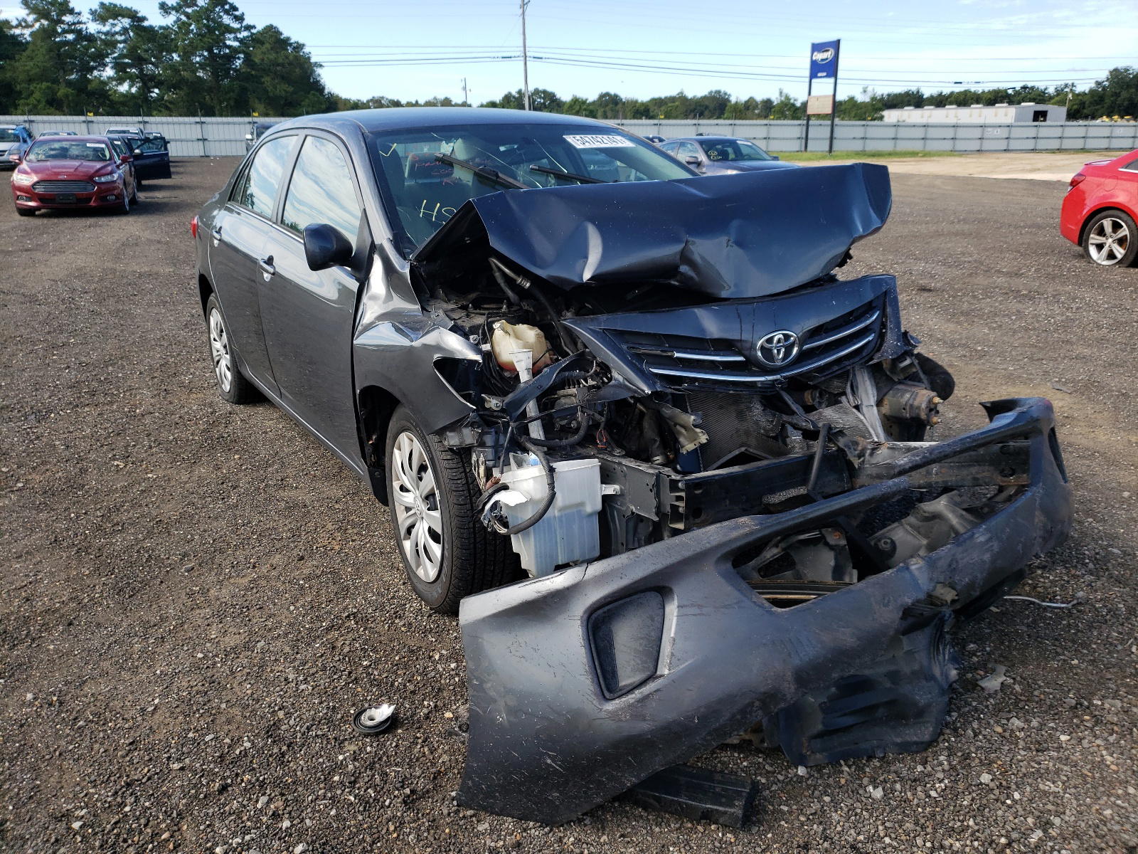 TOYOTA COROLLA BA 2013 with VIN 2T1BU4EE4DC930553 - Photo from auction