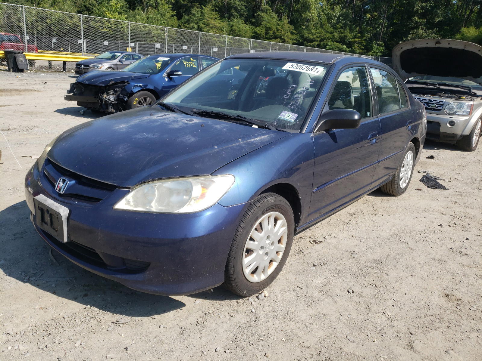 Photo 2 from auction – 2004 HONDA CIVIC with VIN 2HGES16594H636766