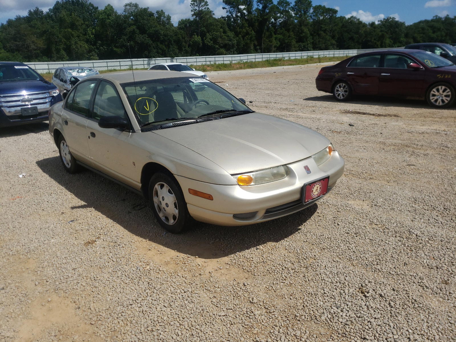 SATURN SL1 2002 with VIN 1G8ZH52872Z310607 - Photo from auction