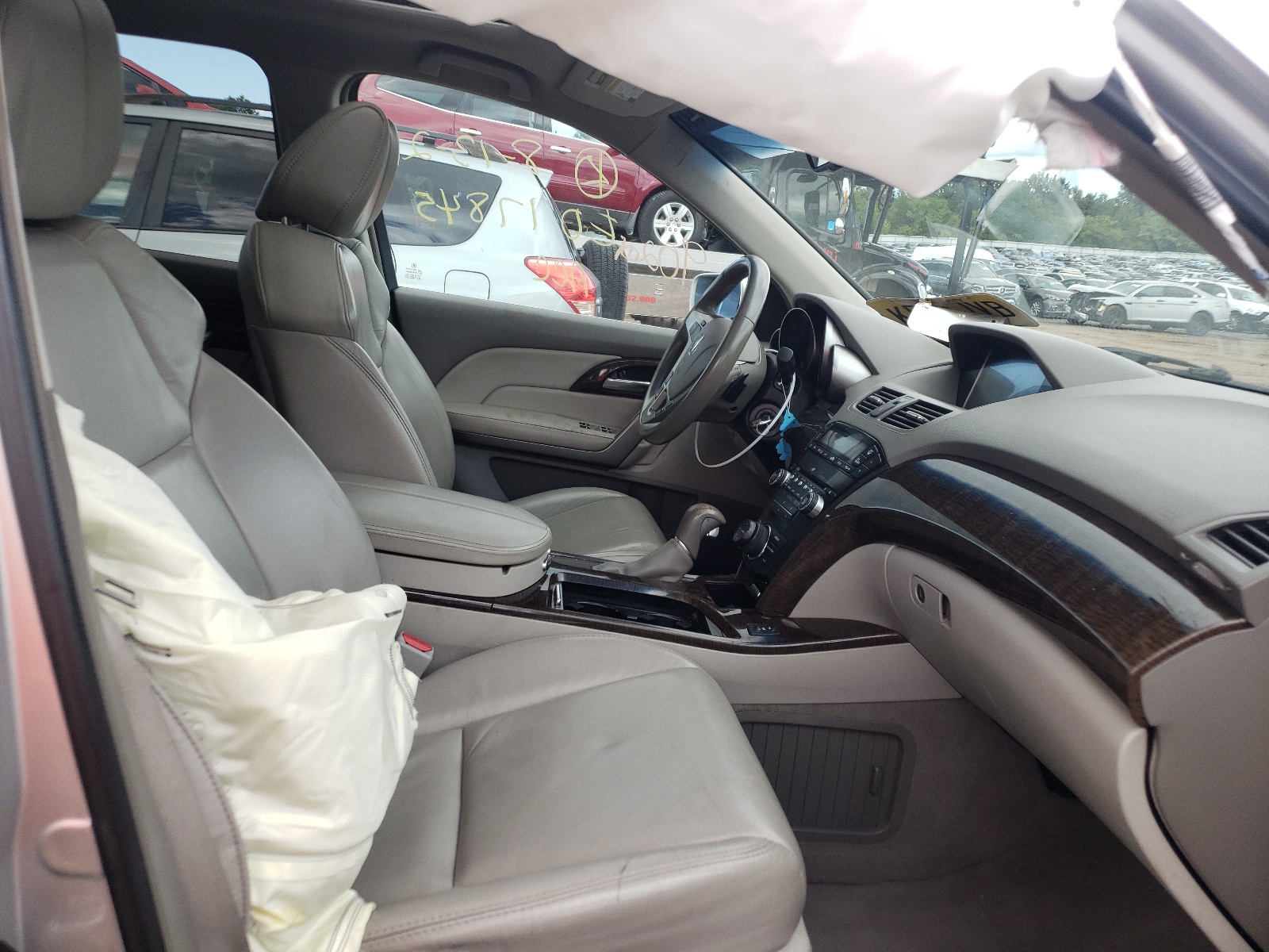 Photo 5 from auction – 2013 ACURA MDX TECHNO with VIN 2HNYD2H31DH510130
