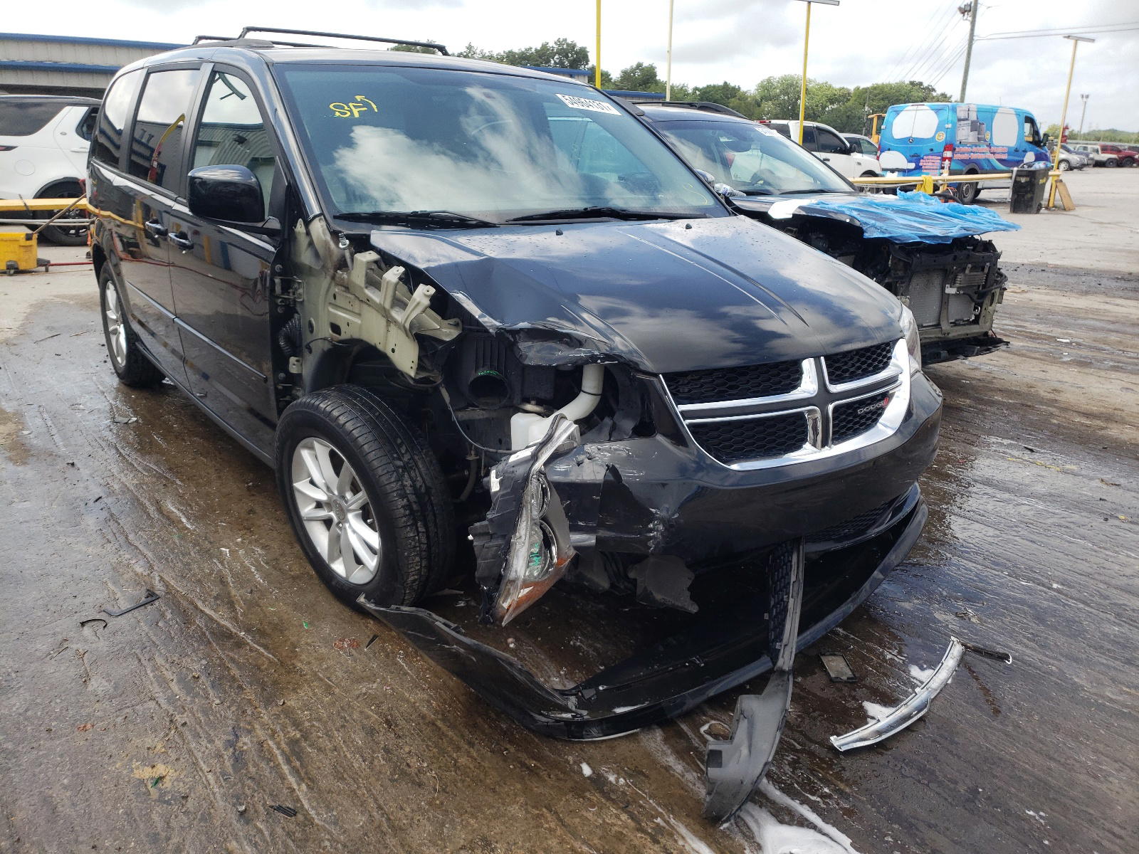 DODGE GRAND CARA 2016 with VIN 2C4RDGCG9GR366794 - Photo from auction