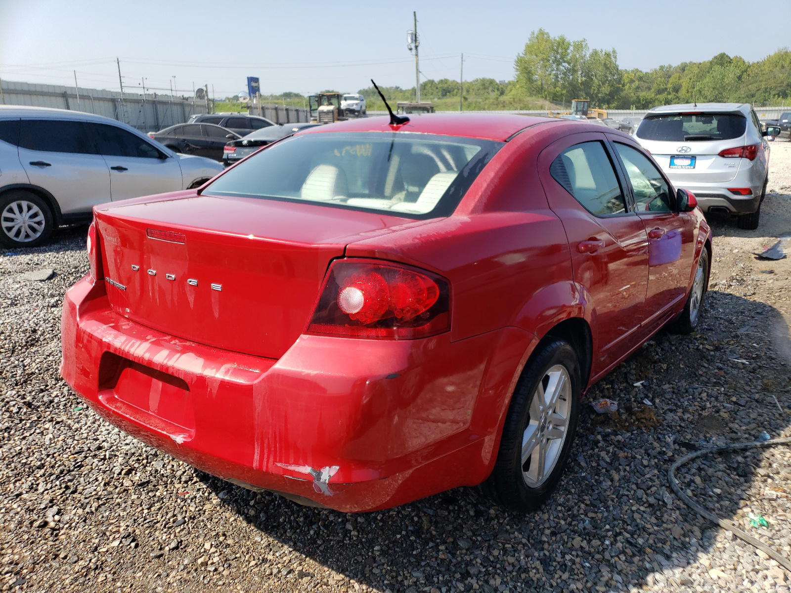 Photo 4 from auction – 2012 DODGE AVENGER SX with VIN 1C3CDZCB4CN137943