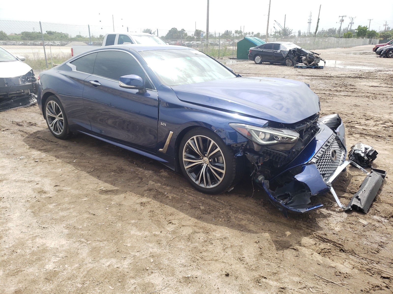Photo 1 from auction – 2017 INFINITI Q60 PREMIU with VIN JN1EV7EL3HM554398