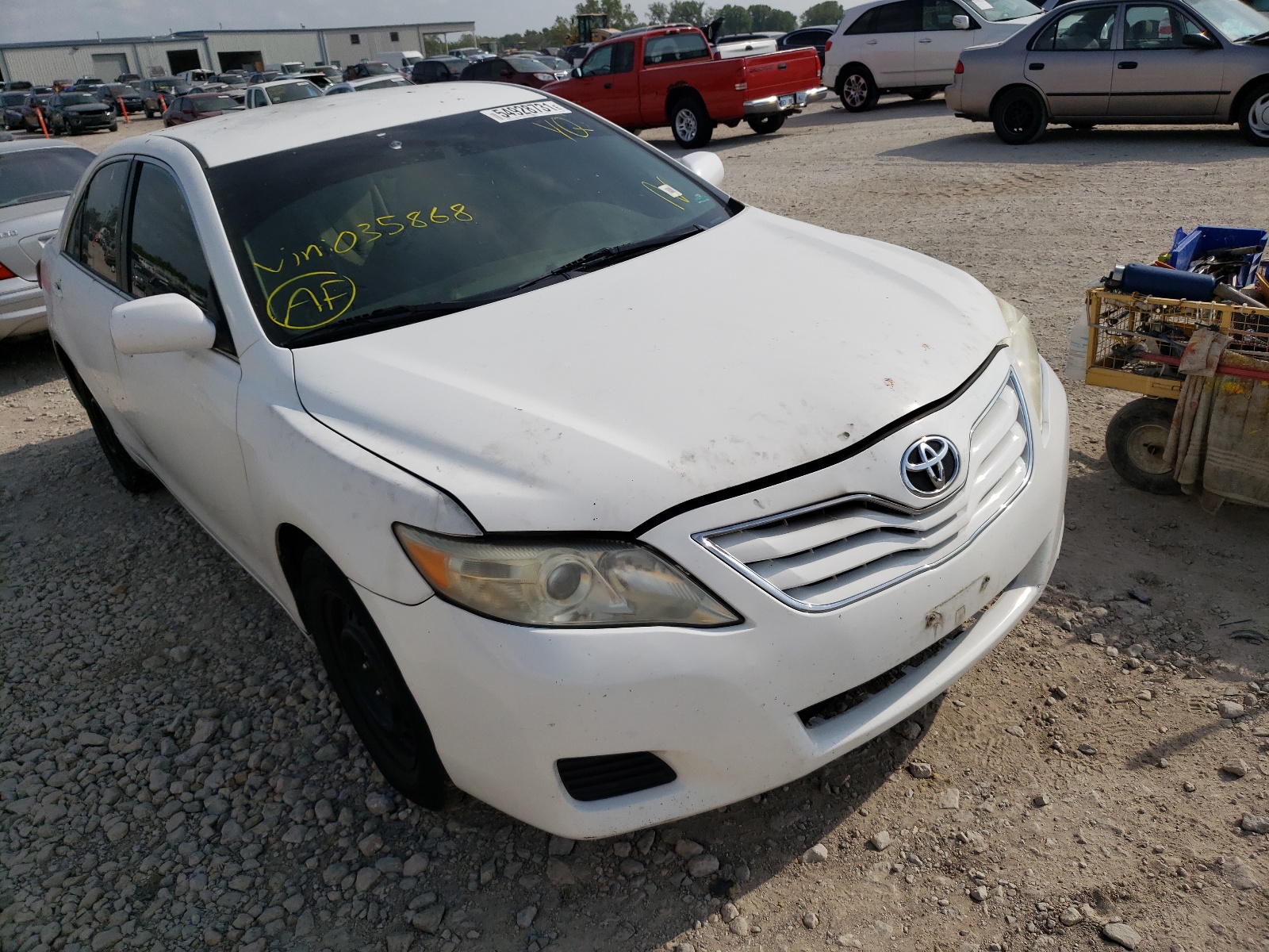 TOYOTA CAMRY BASE 2010 with VIN 4T4BF3EKXAR035868 - Photo from auction