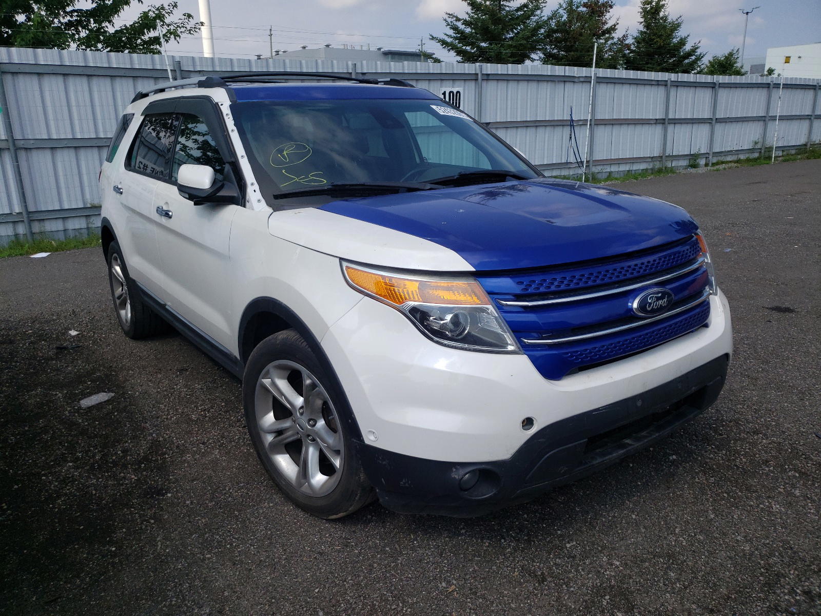 FORD EXPLORER L 2013 with VIN 1FM5K8F85DGC73939 - Photo from auction