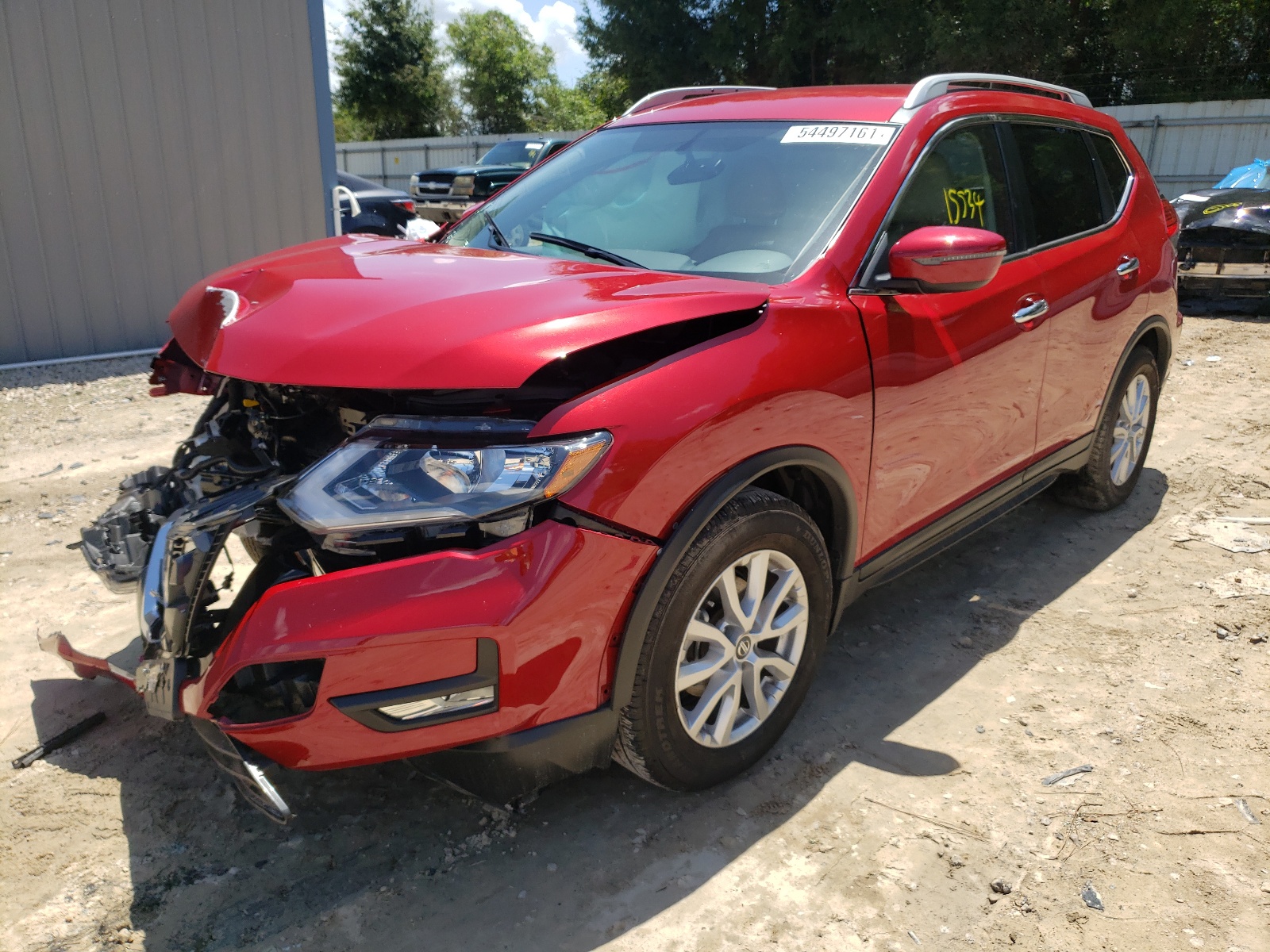 Photo 2 from auction – 2017 NISSAN ROGUE S with VIN JN8AT2MT6HW396671