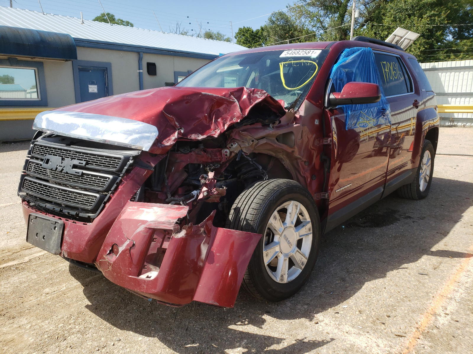 Photo 2 from auction – 2012 GMC TERRAIN SL with VIN 2GKALSEK3C6297265