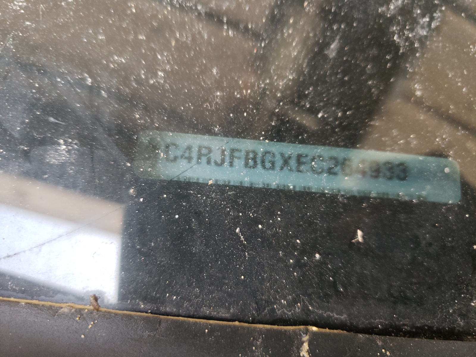 Photo 10 from auction – 2014 JEEP GRAND CHER with VIN 1C4RJFBGXEC264933