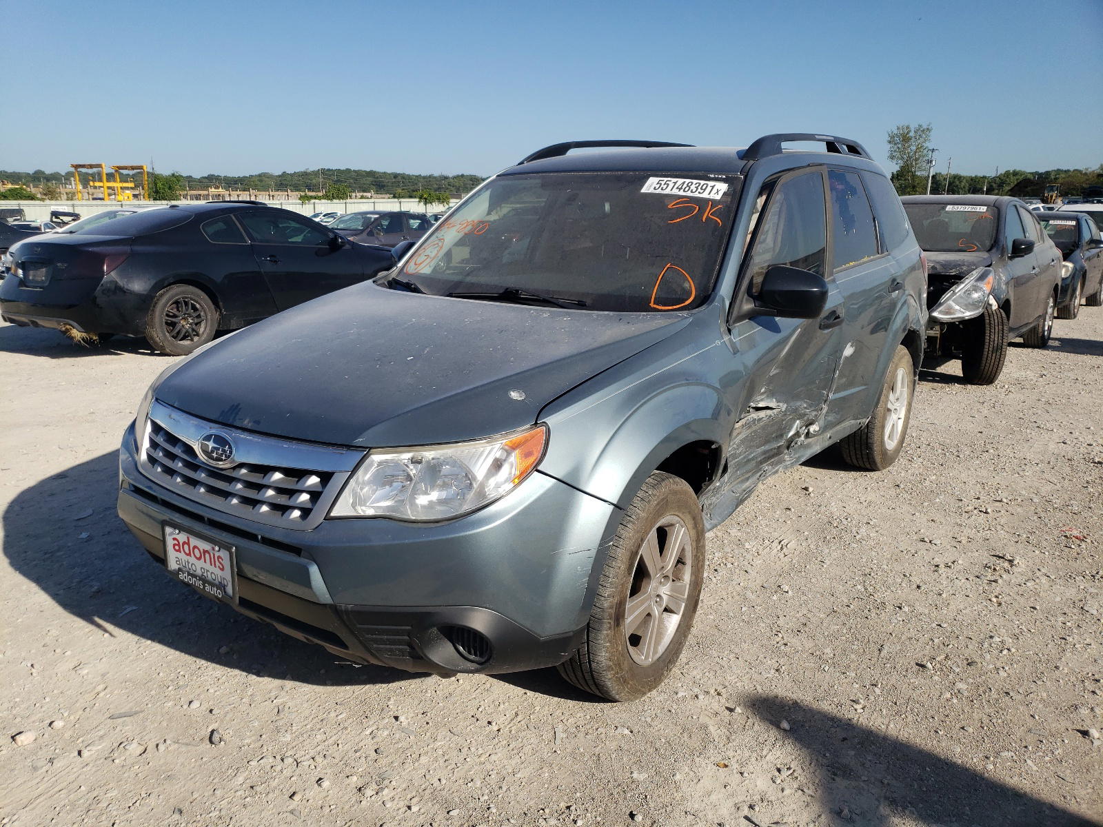 Photo 2 from auction – 2012 SUBARU FORESTER 2 with VIN JF2SHBBC5CH449850