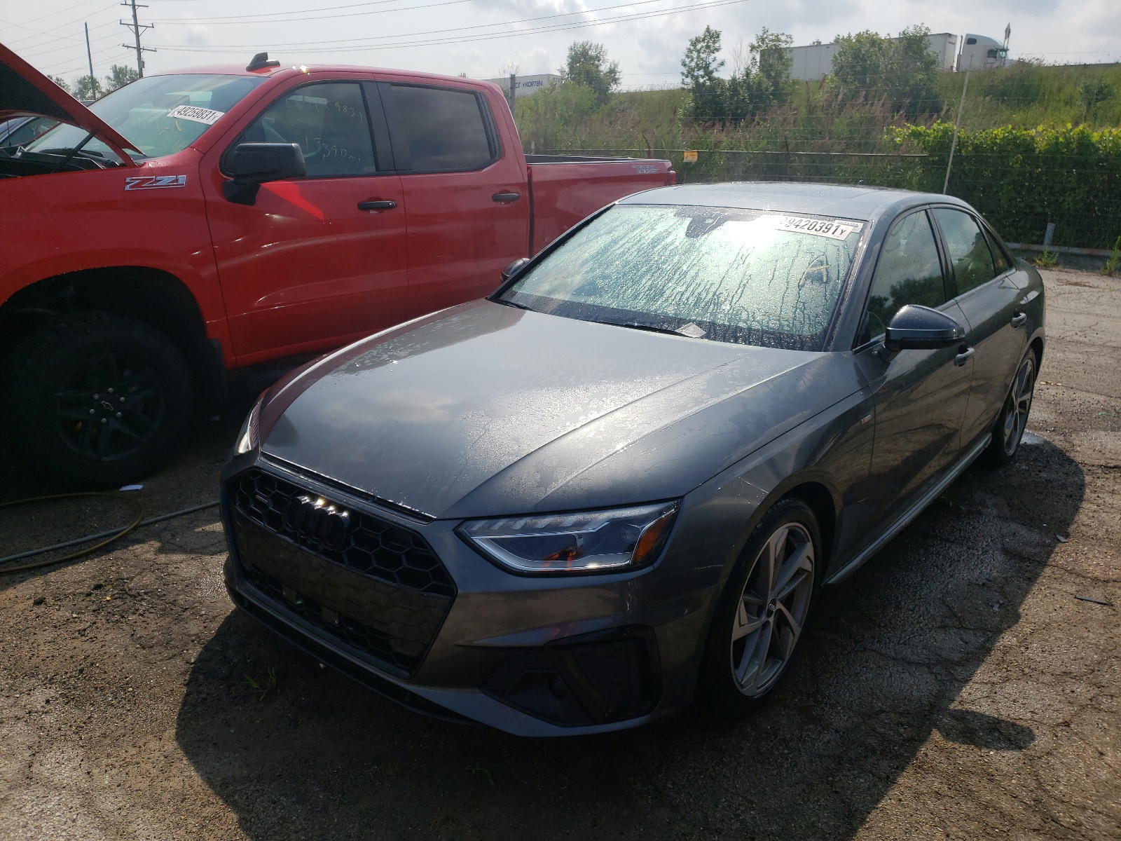Photo 2 from auction – 2021 AUDI A4 PREMIUM with VIN WAUEAAF44MA030909