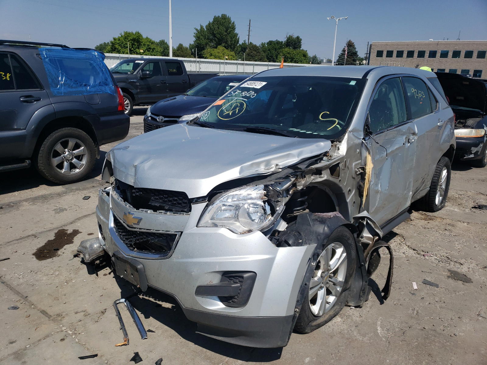 Photo 2 from auction – 2011 CHEVROLET EQUINOX LS with VIN 2GNALBEC0B1316037