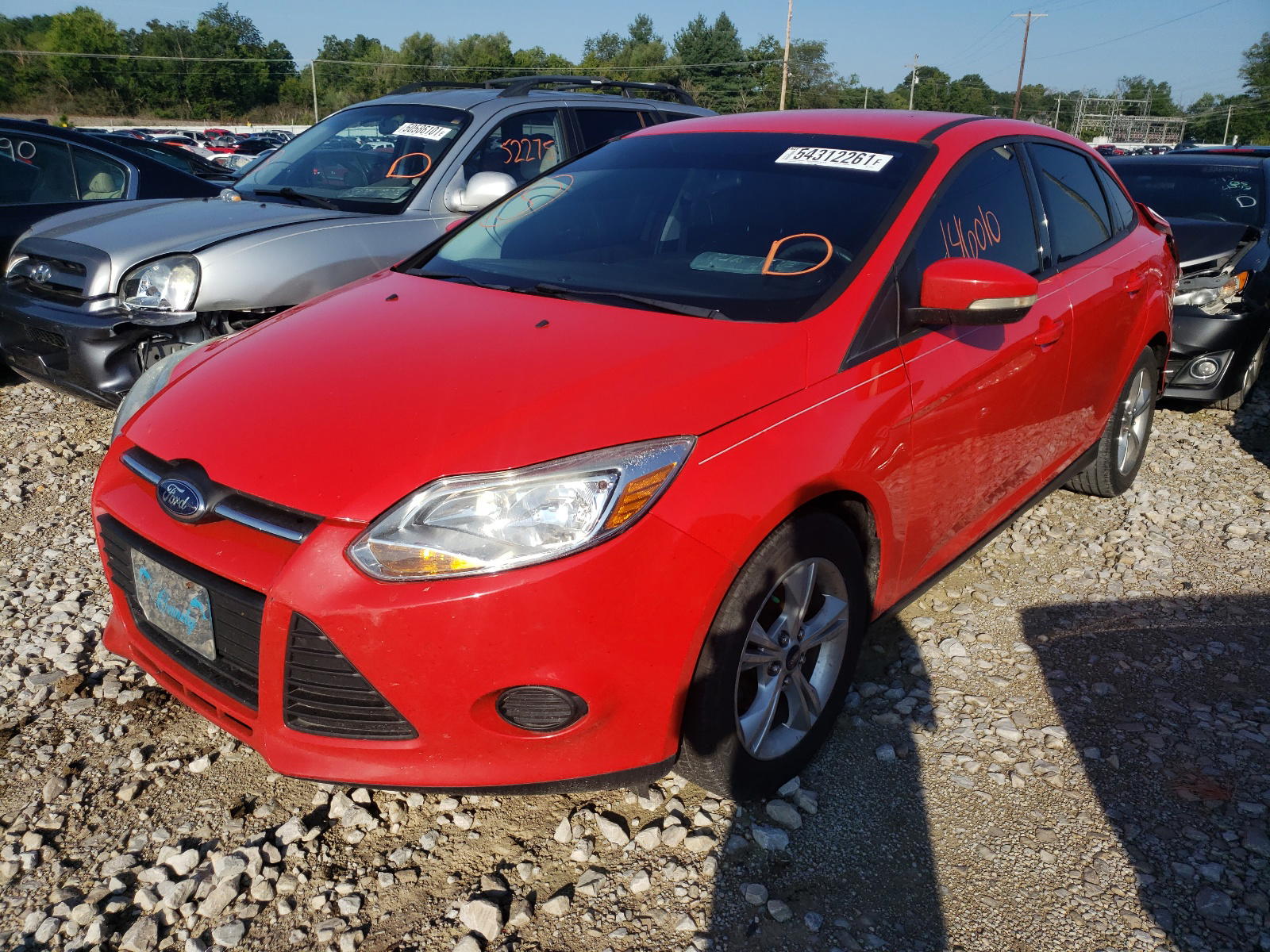 Photo 2 from auction – 2013 FORD FOCUS SE with VIN 1FADP3F24DL380381