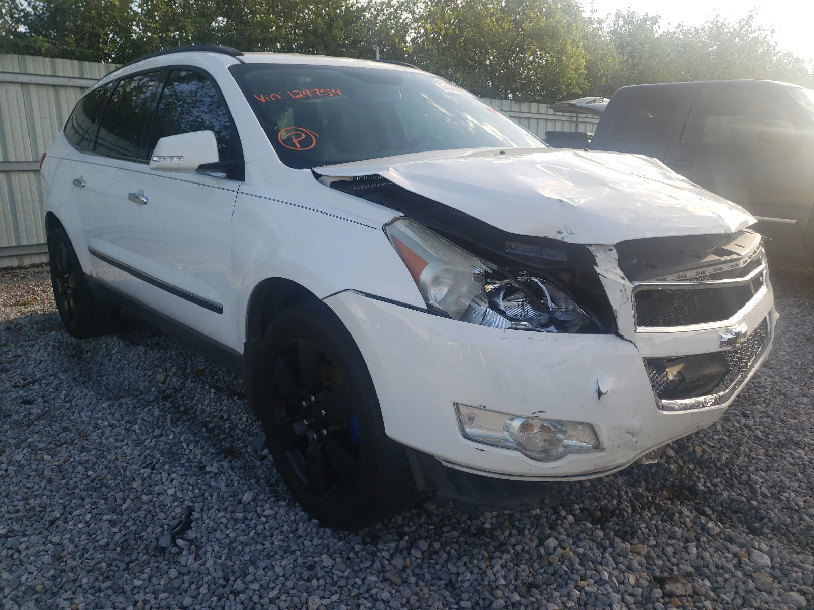 CHEVROLET TRAVERSE L 2011 with VIN 1GNKVLED6BJ124754 - Photo from auction