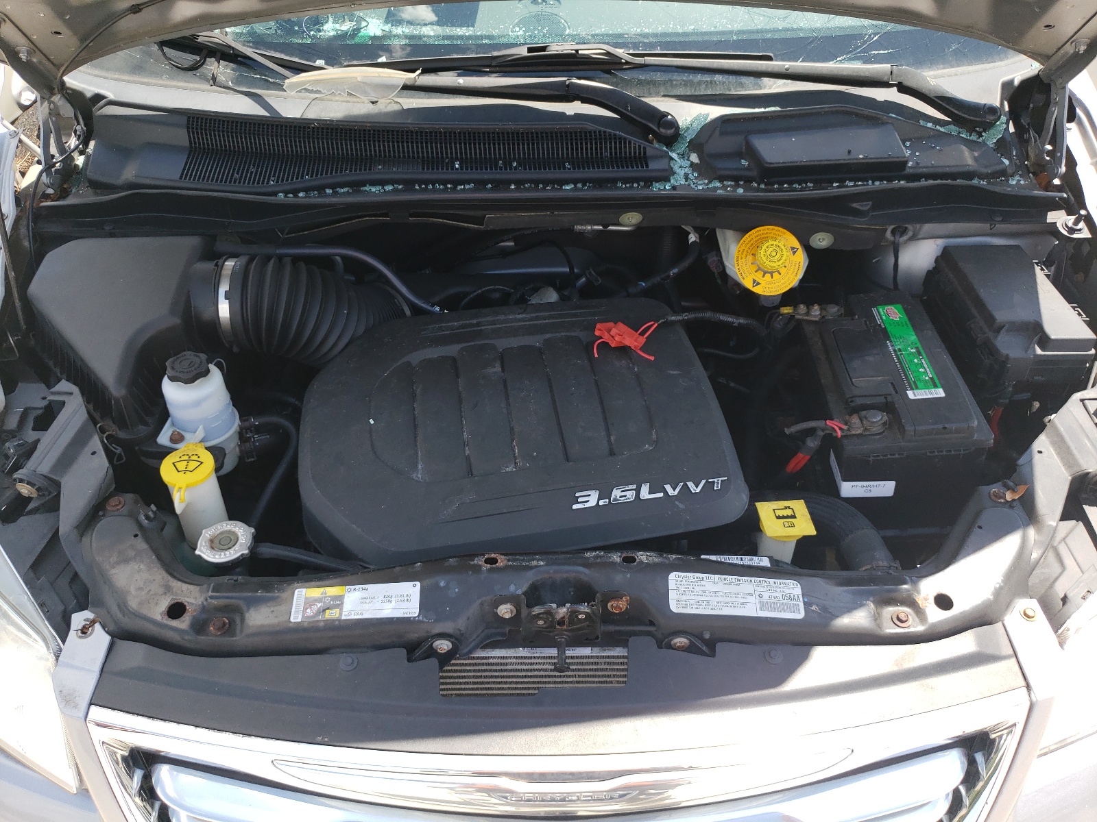 Photo 7 from auction – 2014 CHRYSLER TOWN & COU with VIN 2C4RC1CG7ER164775