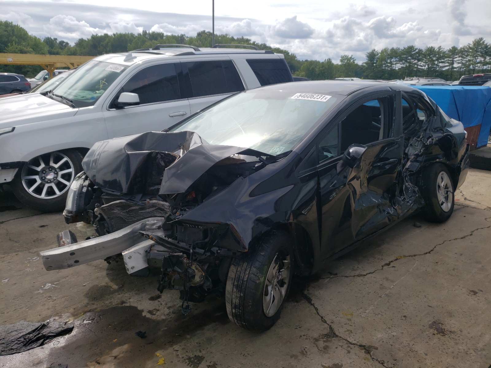 Zdjęcie 2 z aukcji – 2015 HONDA CIVIC LX z VIN 19XFB2F52FE220033