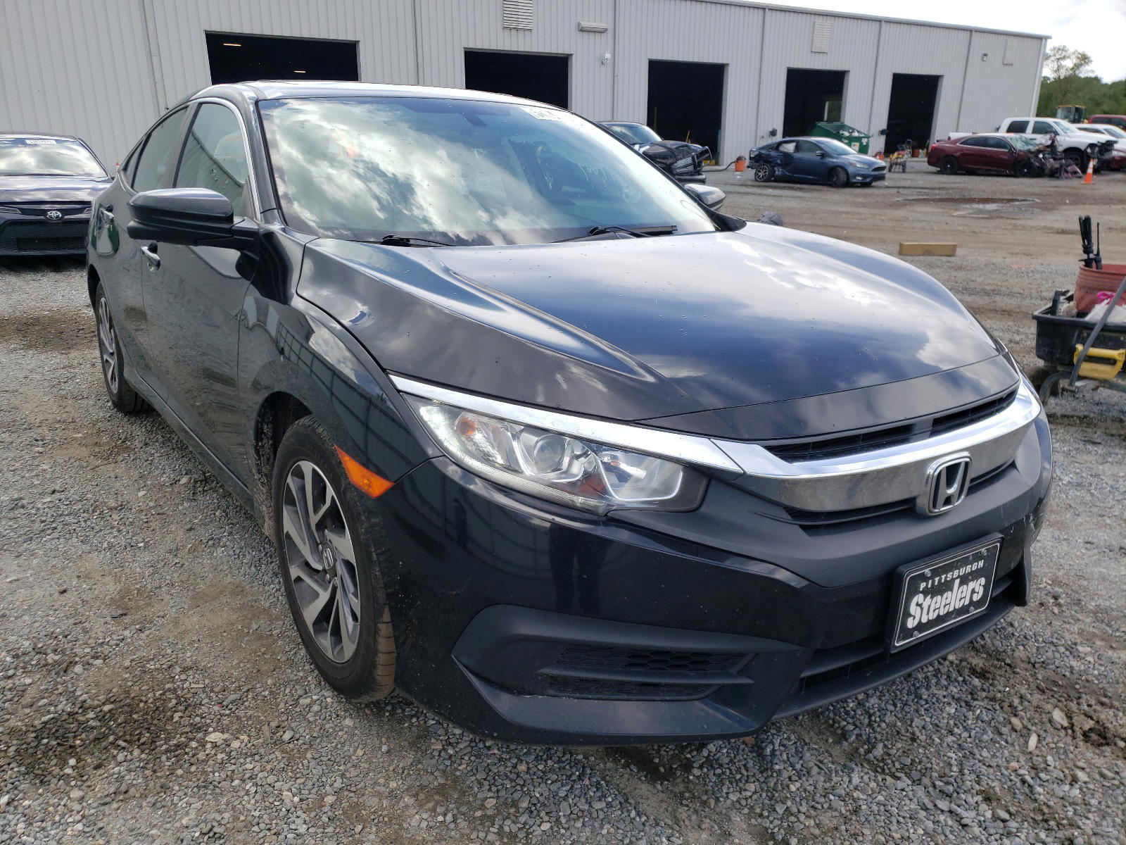 HONDA CIVIC EX 2016 with VIN 2HGFC2F78GH535022 - Photo from auction