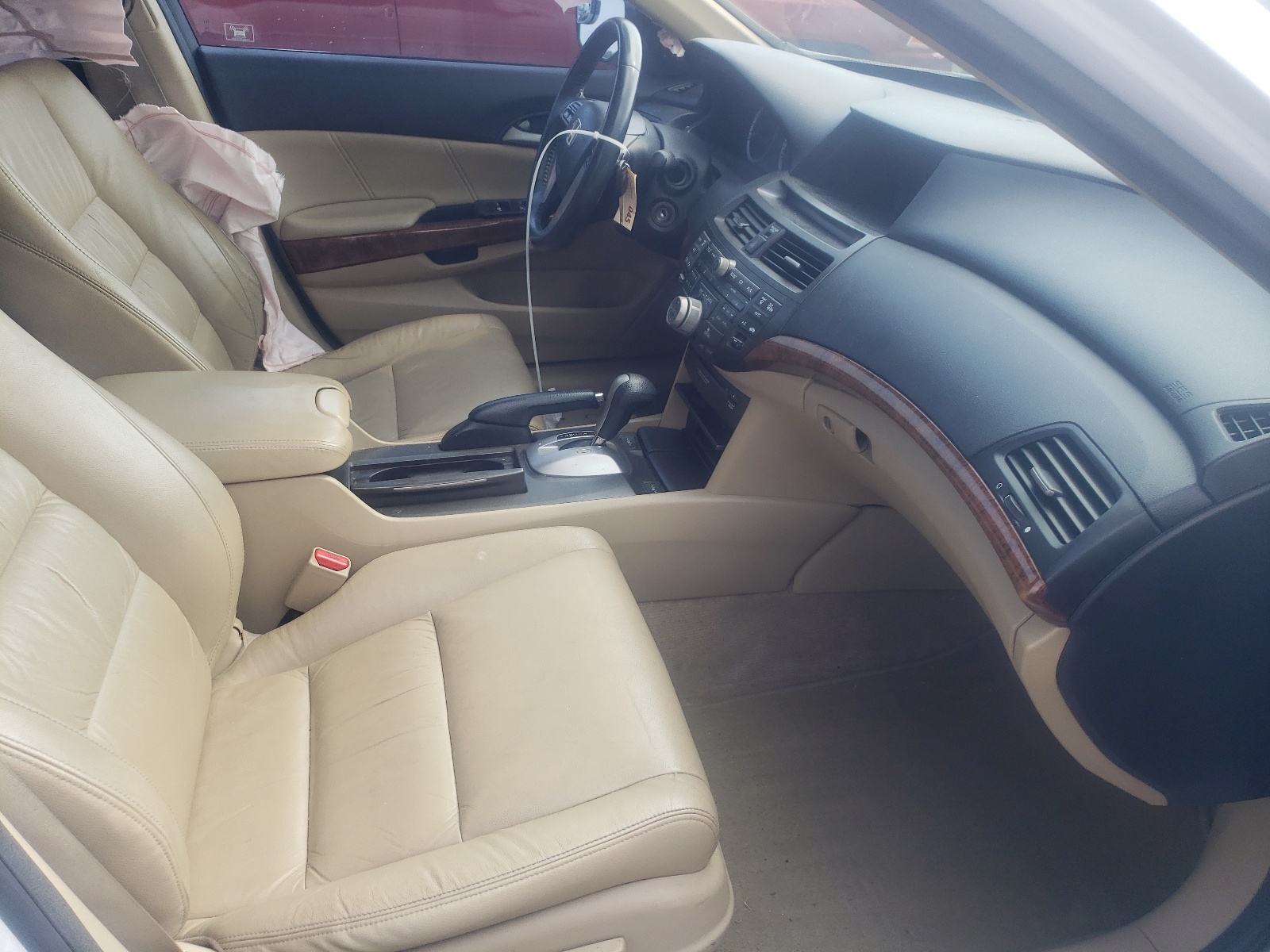 Photo 5 from auction – 2012 HONDA ACCORD EXL with VIN 1HGCP3F89CA002630