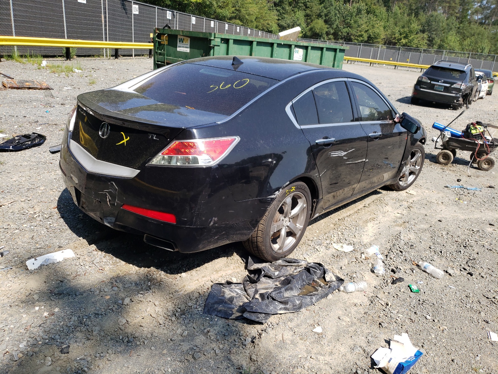 Photo 4 from auction – 2010 ACURA TL with VIN 19UUA8F51AA025468