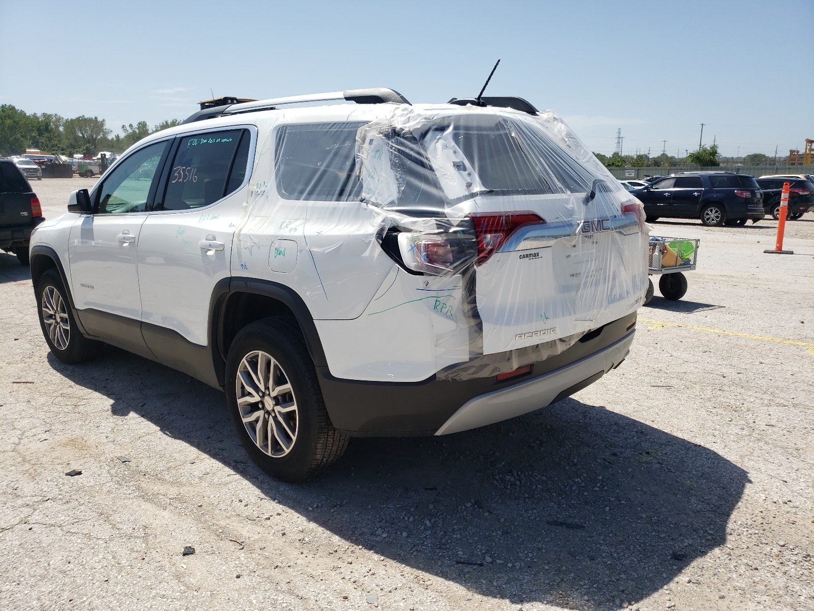 Photo 3 from auction – 2019 GMC ACADIA SLE with VIN 1GKKNSLA8KZ214795
