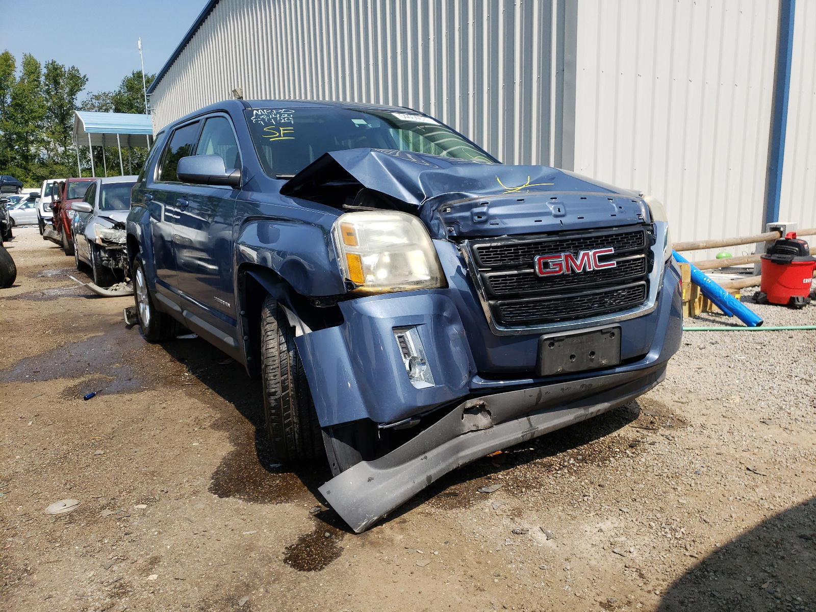 Photo 9 from auction – 2011 GMC TERRAIN SL with VIN 2CTALMEC1B6349429
